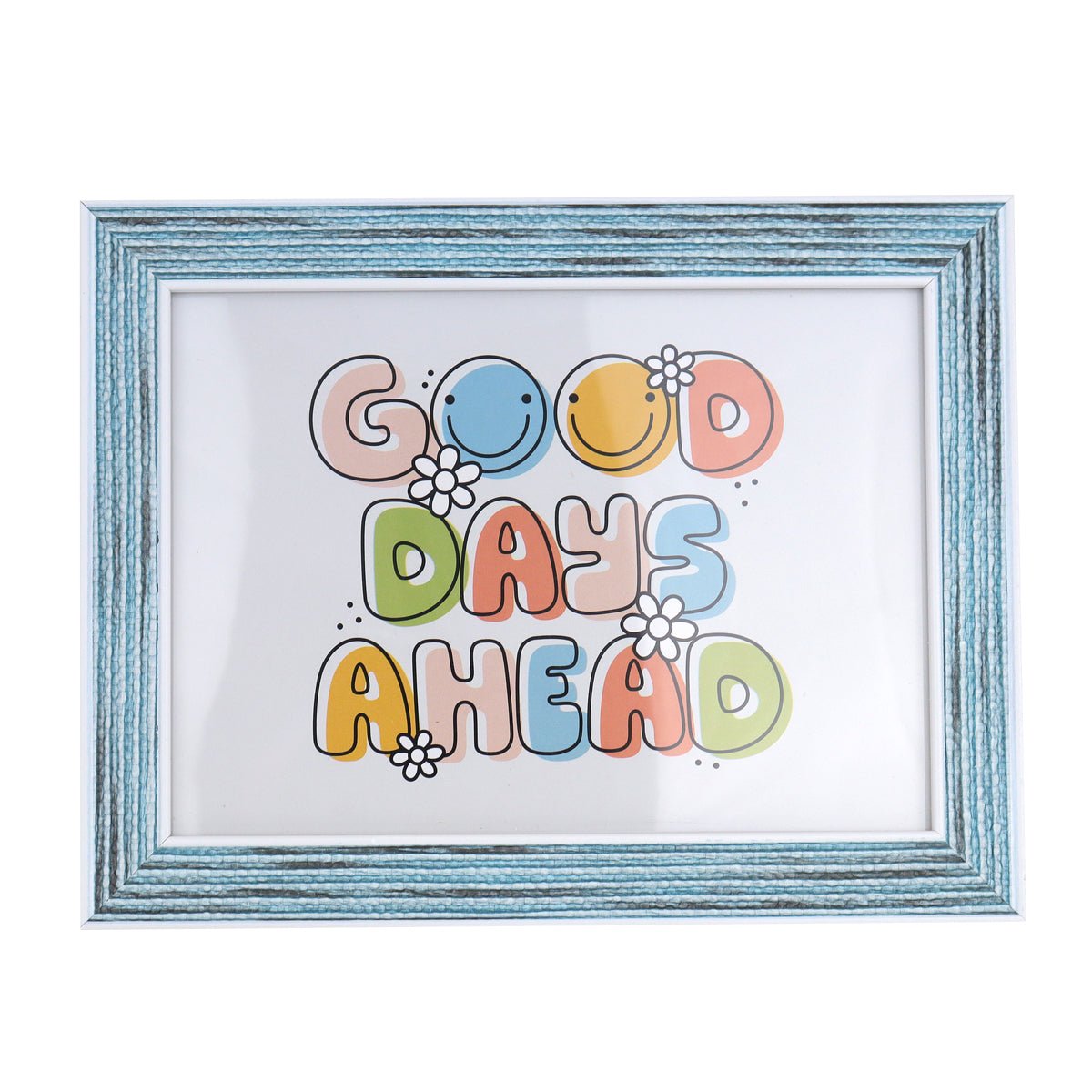 Portarretratos color Turquesa, 13x18cm