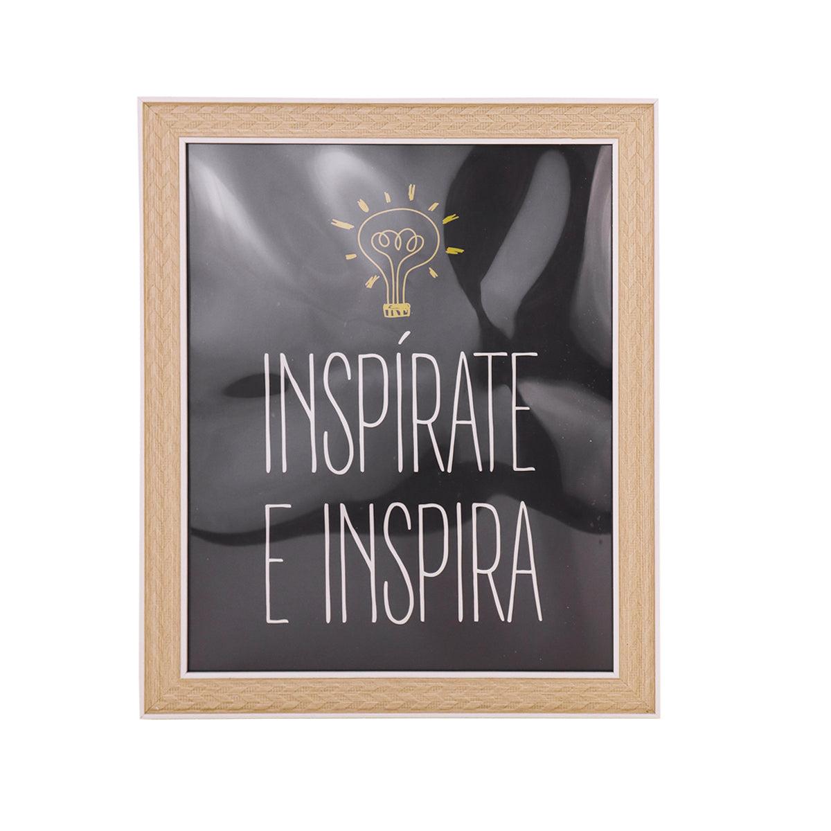 Portarretratos con Marco color Café con Beige, 20x25cm