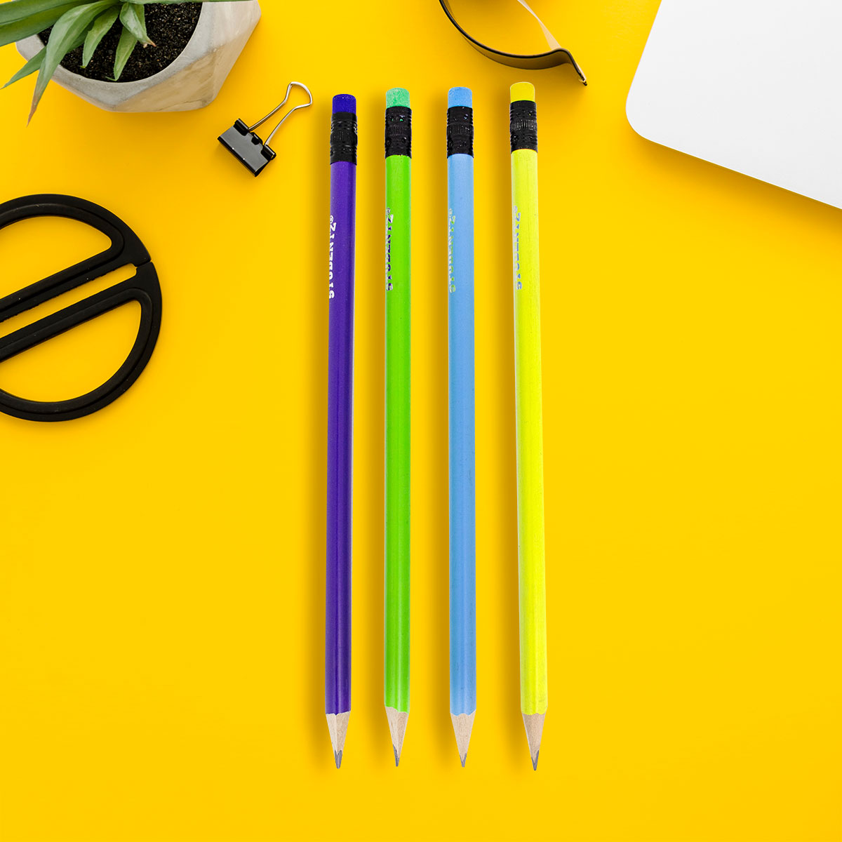 Paquete Lápices Neón 8pz.