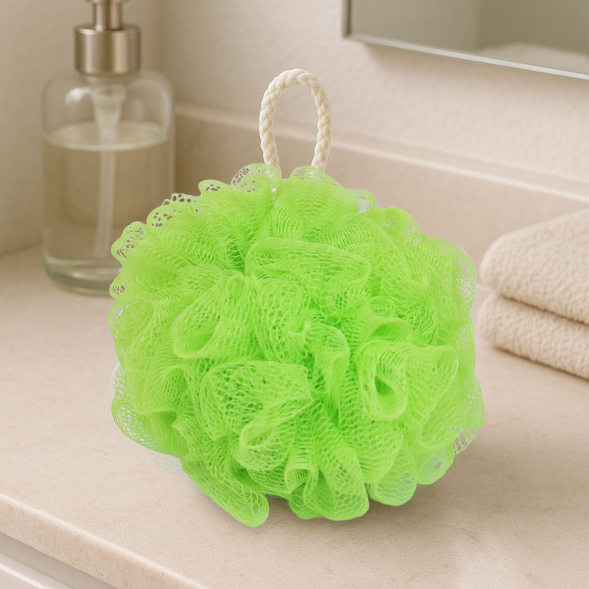 Borla, Esponja, Color Verde