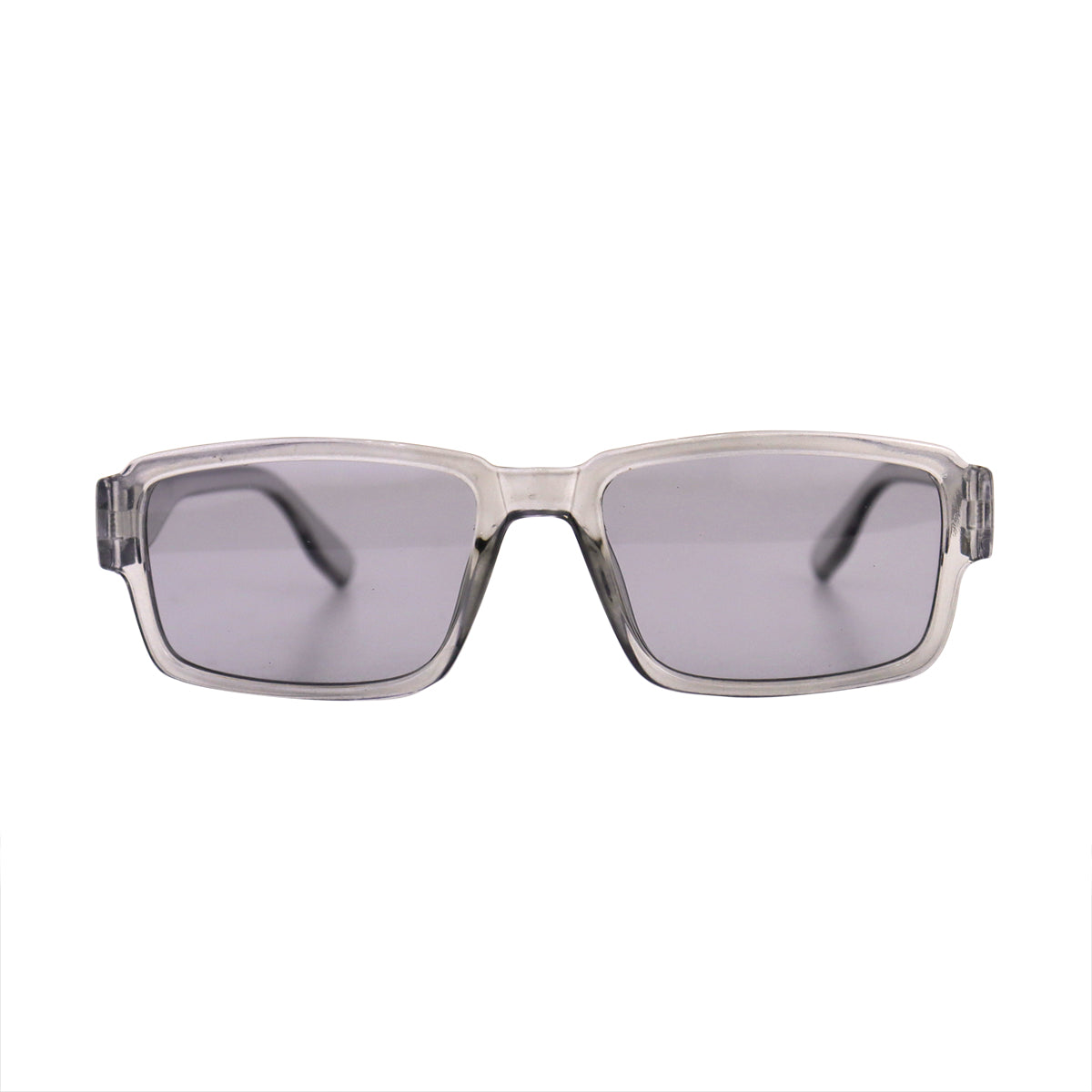 Lentes de Sol con Marco Cuadrado Transparente