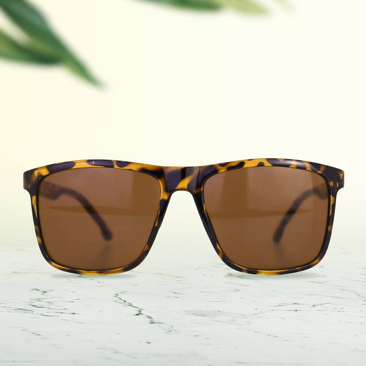 Lentes de Sol con Diseño de Leopardo