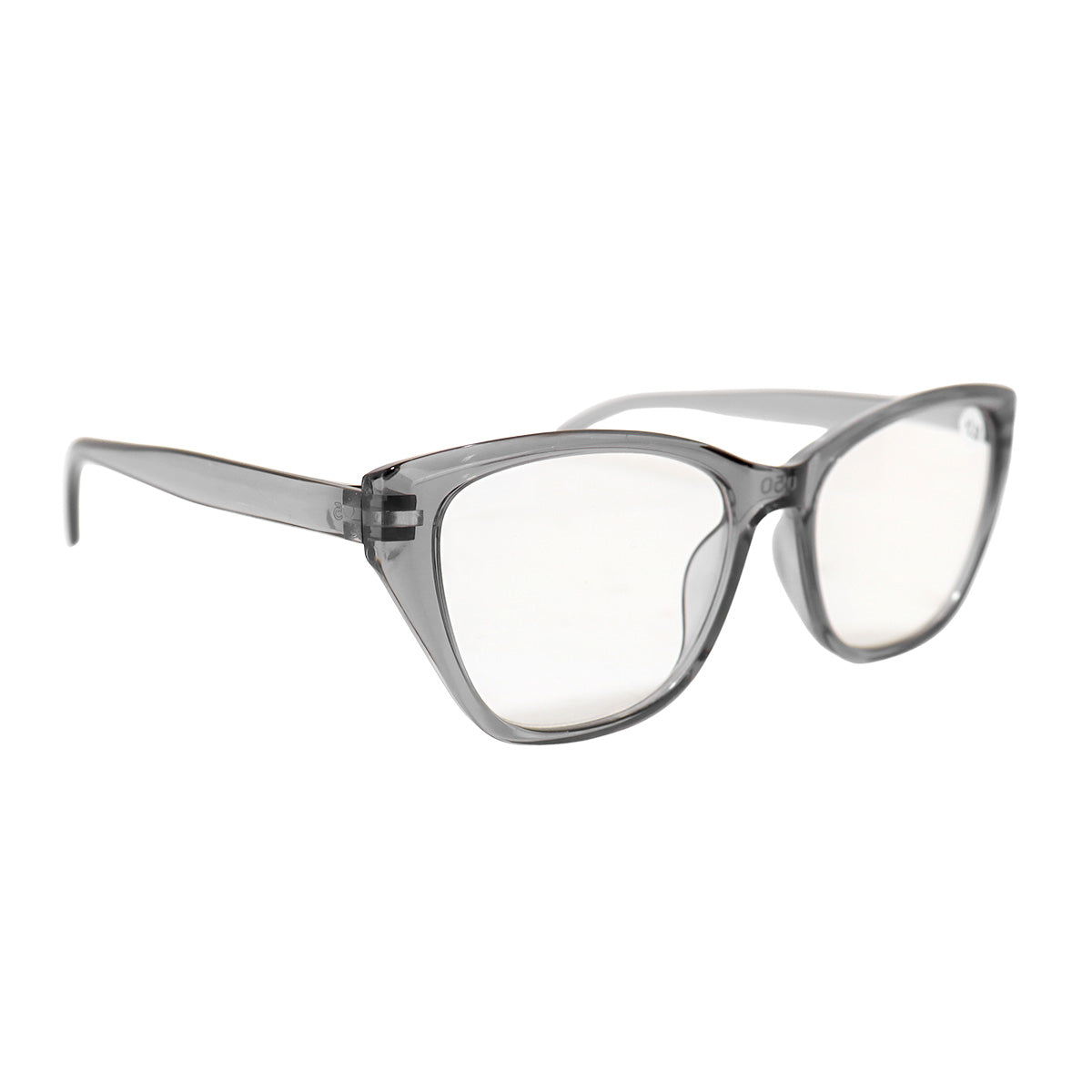 Lentes de Lectura Oval, Color Negro +2.50