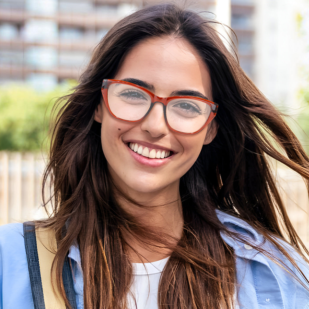 Lentes de Lectura, Color Café +2.50