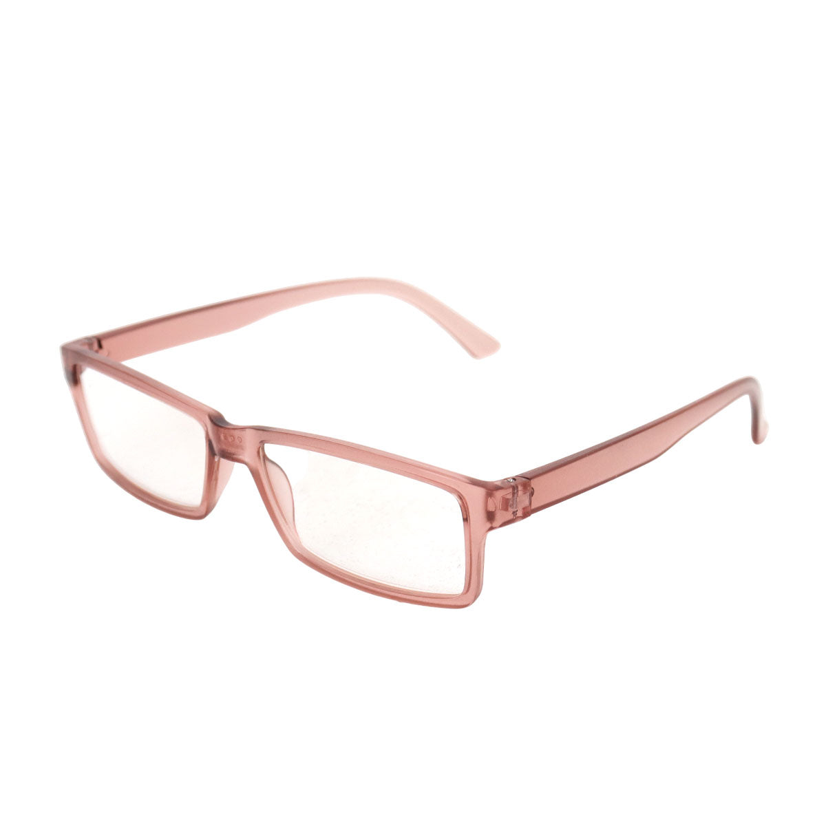 Lente con Armazón Rectangular color Rosa, Dioptría 2.50