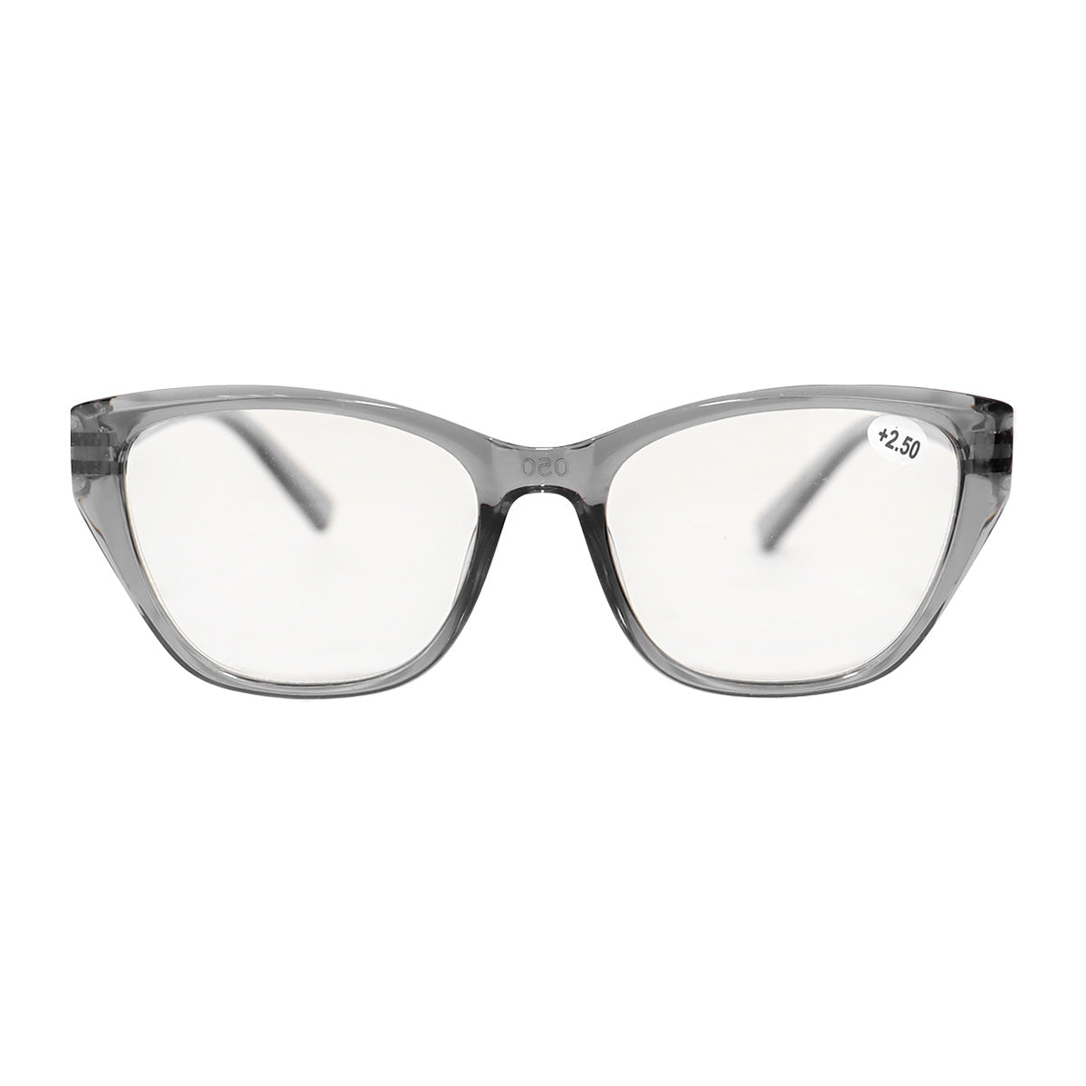 Lentes de Lectura Oval, Color Negro +2.50