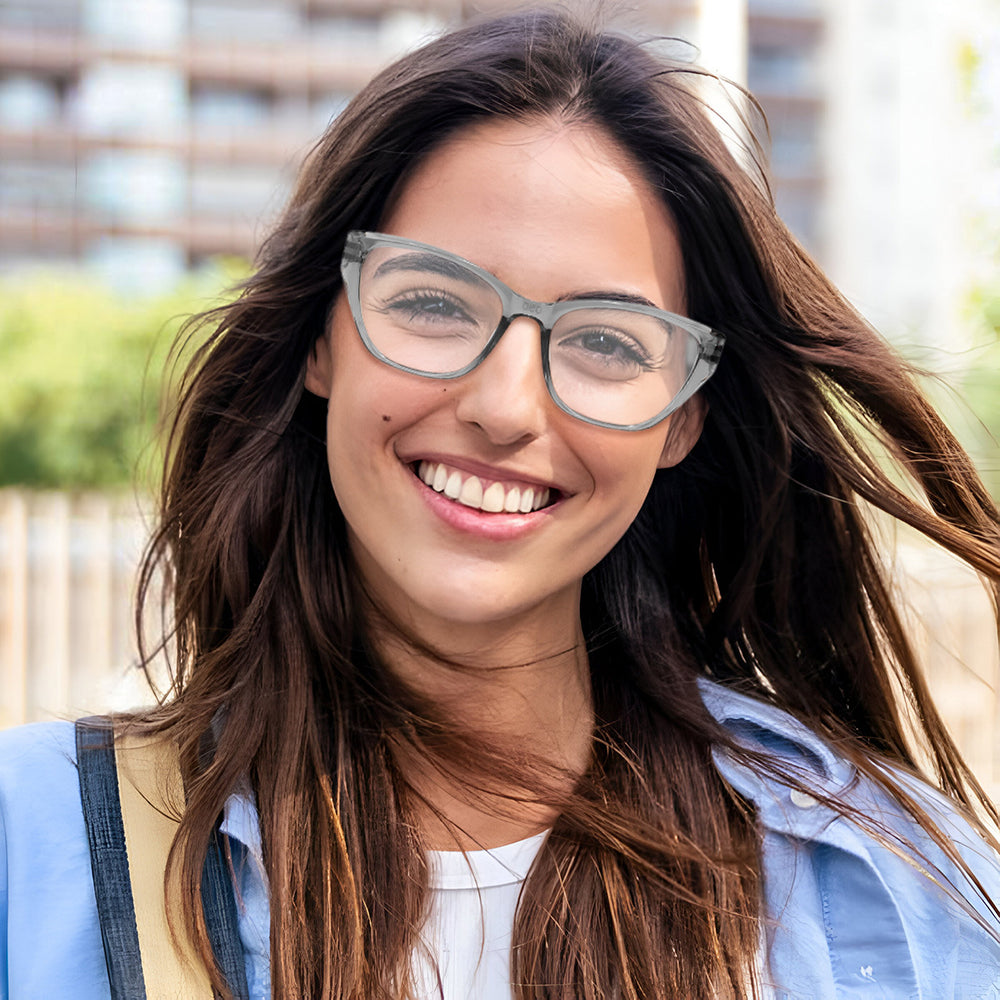 Lentes de Lectura Oval, Color Negro +2.50