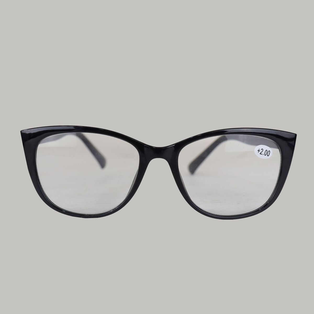 Lentes de Lectura, +2.00, Color Negro