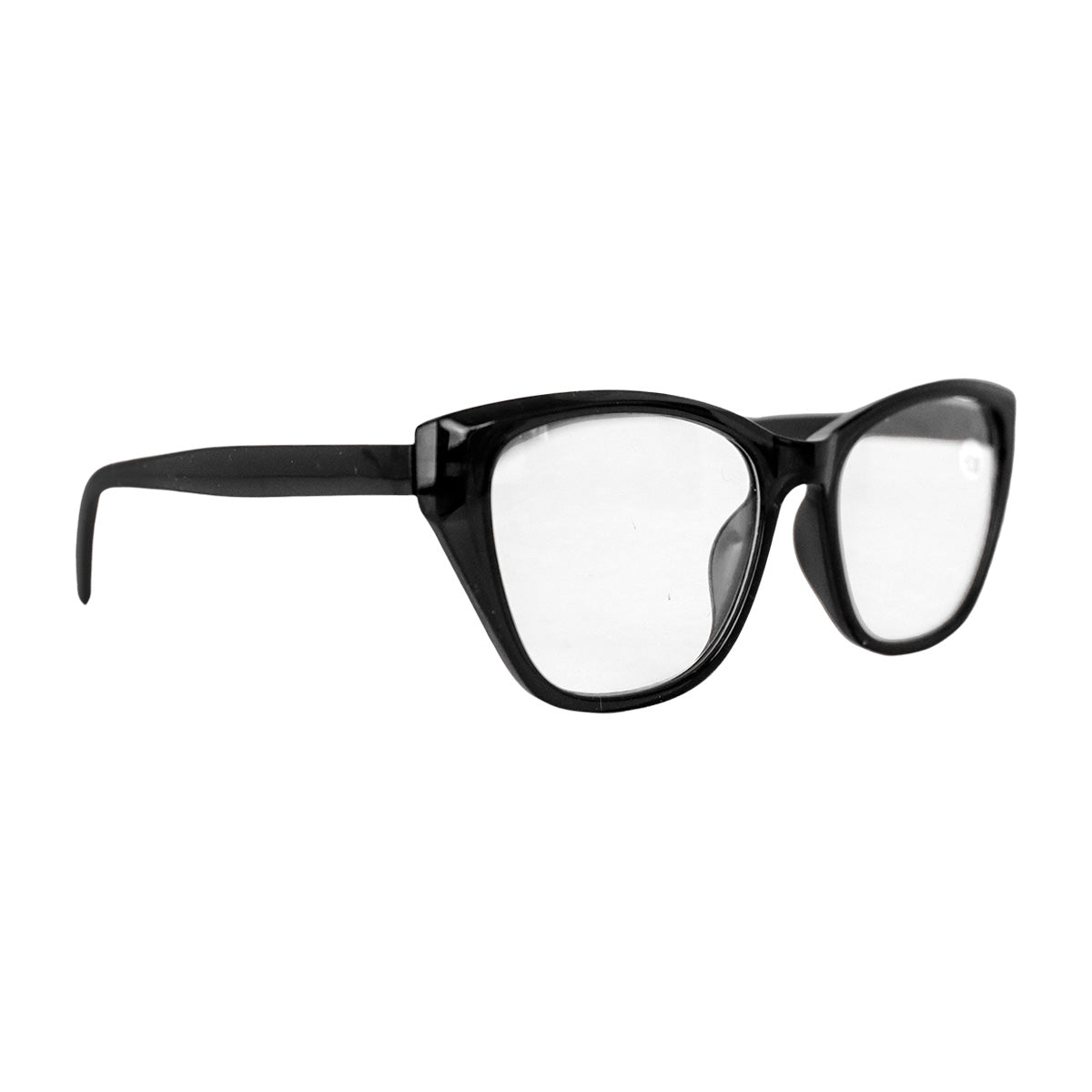 Lentes de Lectura, Forma Cat-Eye, Color Negro, +2.00
