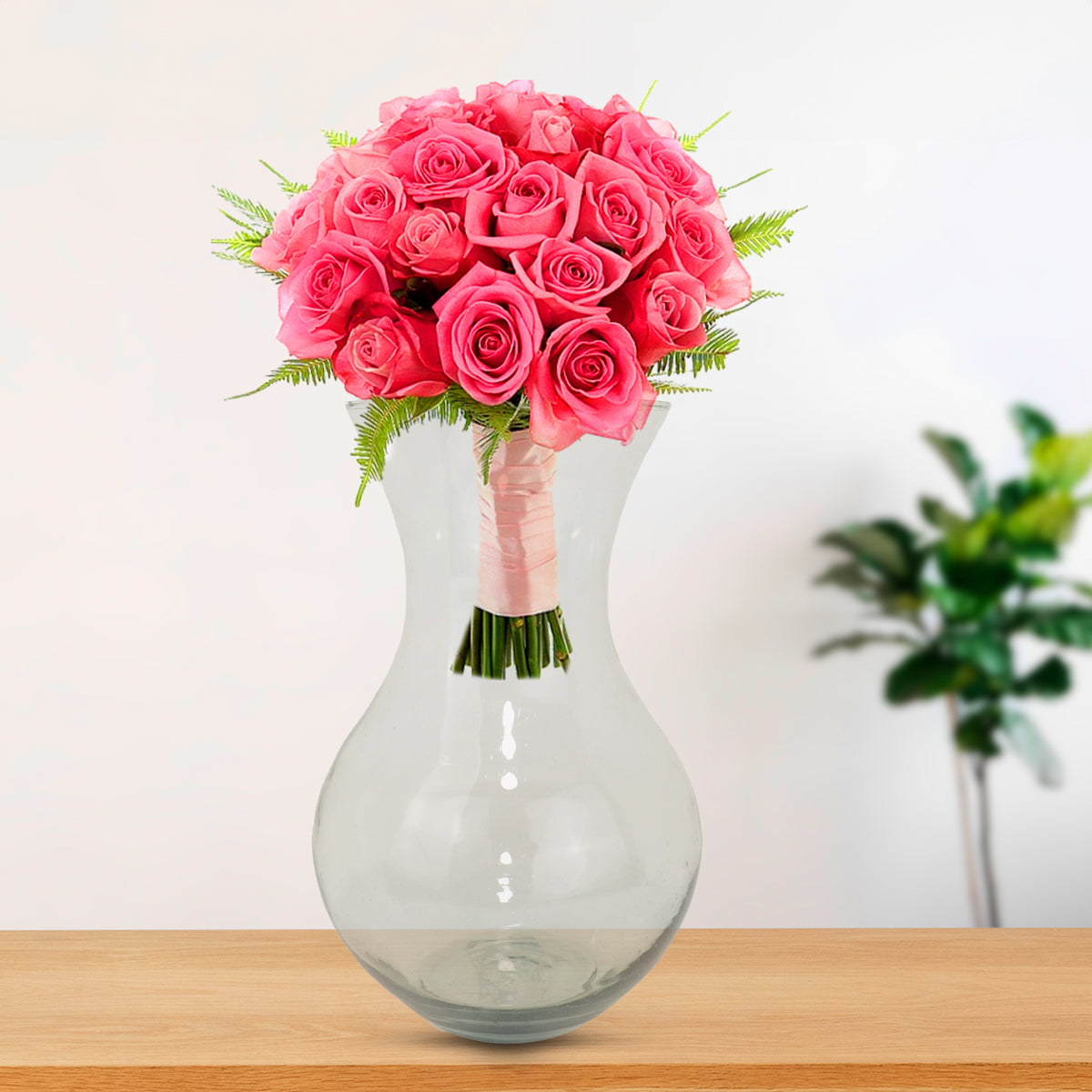 Florero Grande de Cristal