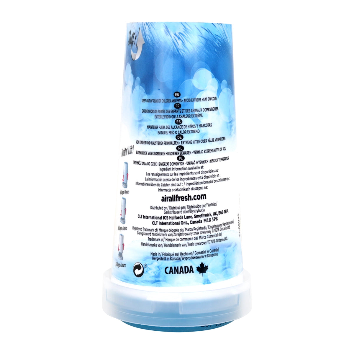 Ambientador Sólido con Aroma a Brisa Fresca, Airall