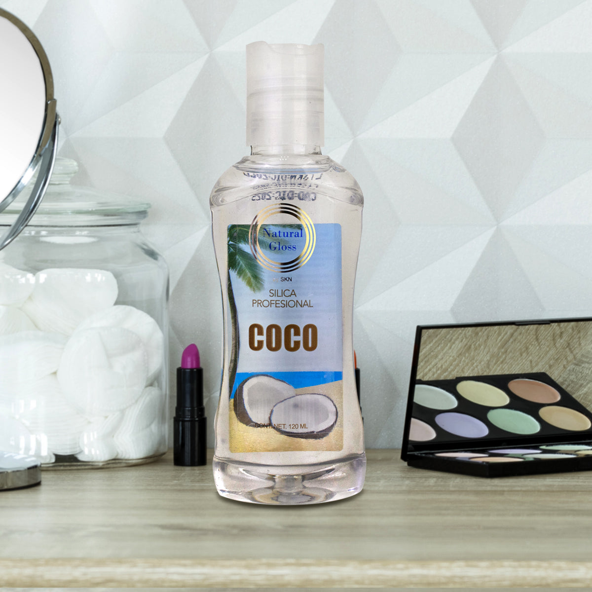 Silica Profesional para Cabello Natural Gloss, 120ml