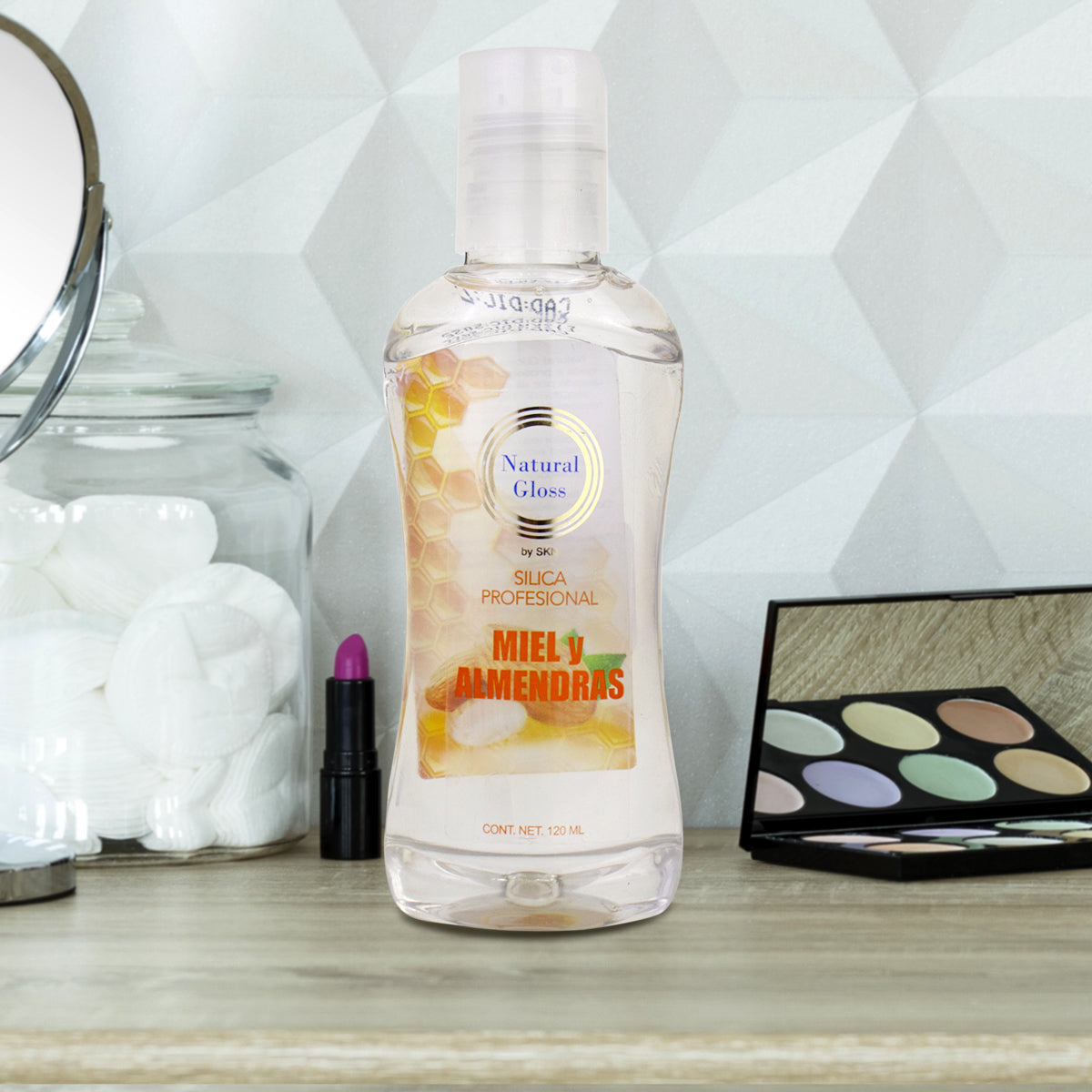 Silica Profesional para Cabello Natural Gloss, 120ml