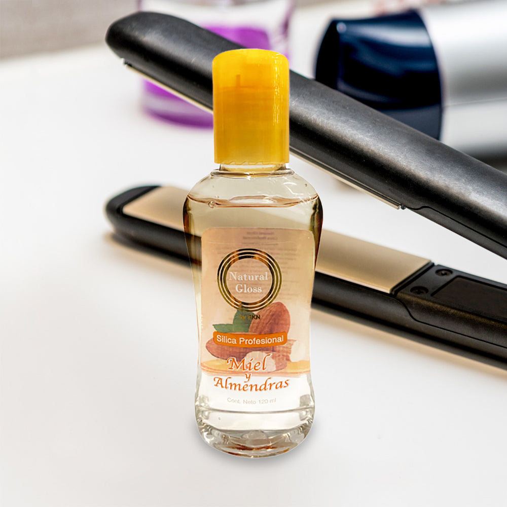 Silica Profesional para Cabello Natural Gloss, 120ml
