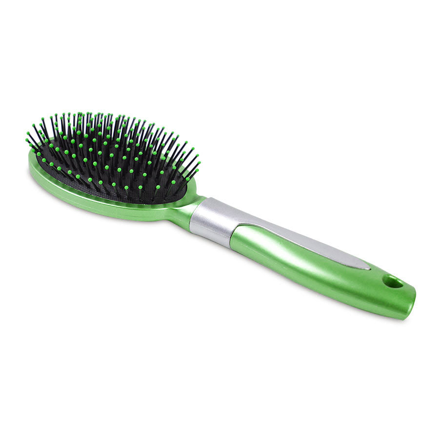 Cepillo Ovalado Verde Owly