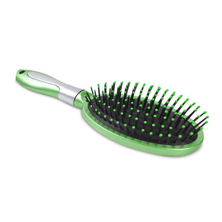 Cepillo Ovalado Verde Owly