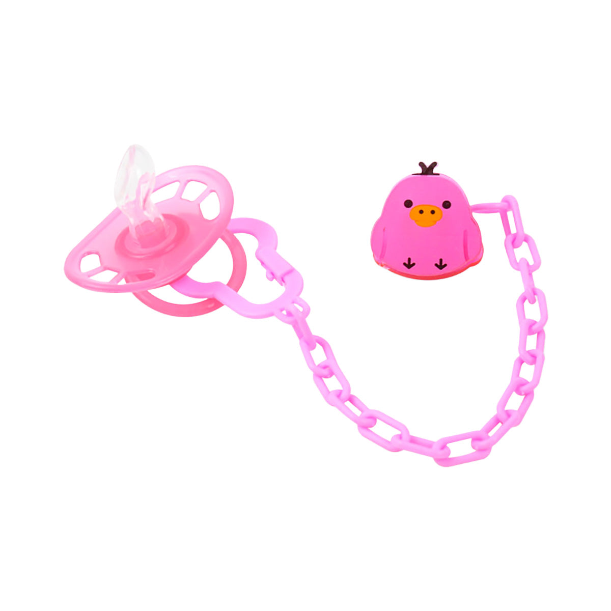 Chupón con Sujetador L'enfant Color Rosa