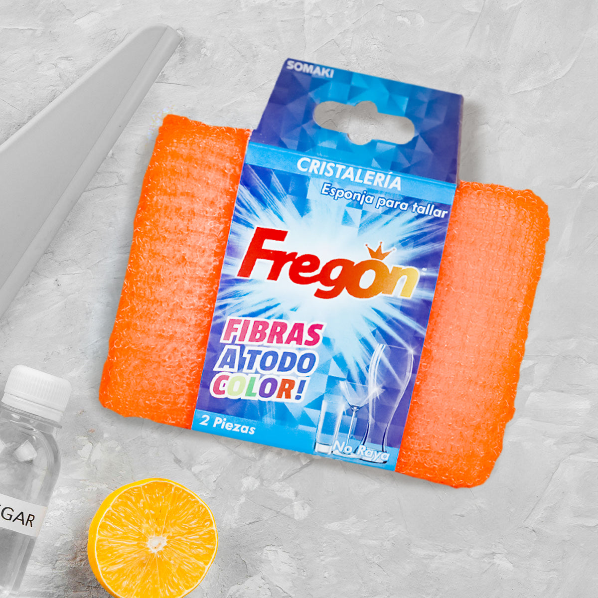 Esponja para Cristalería, Fregón