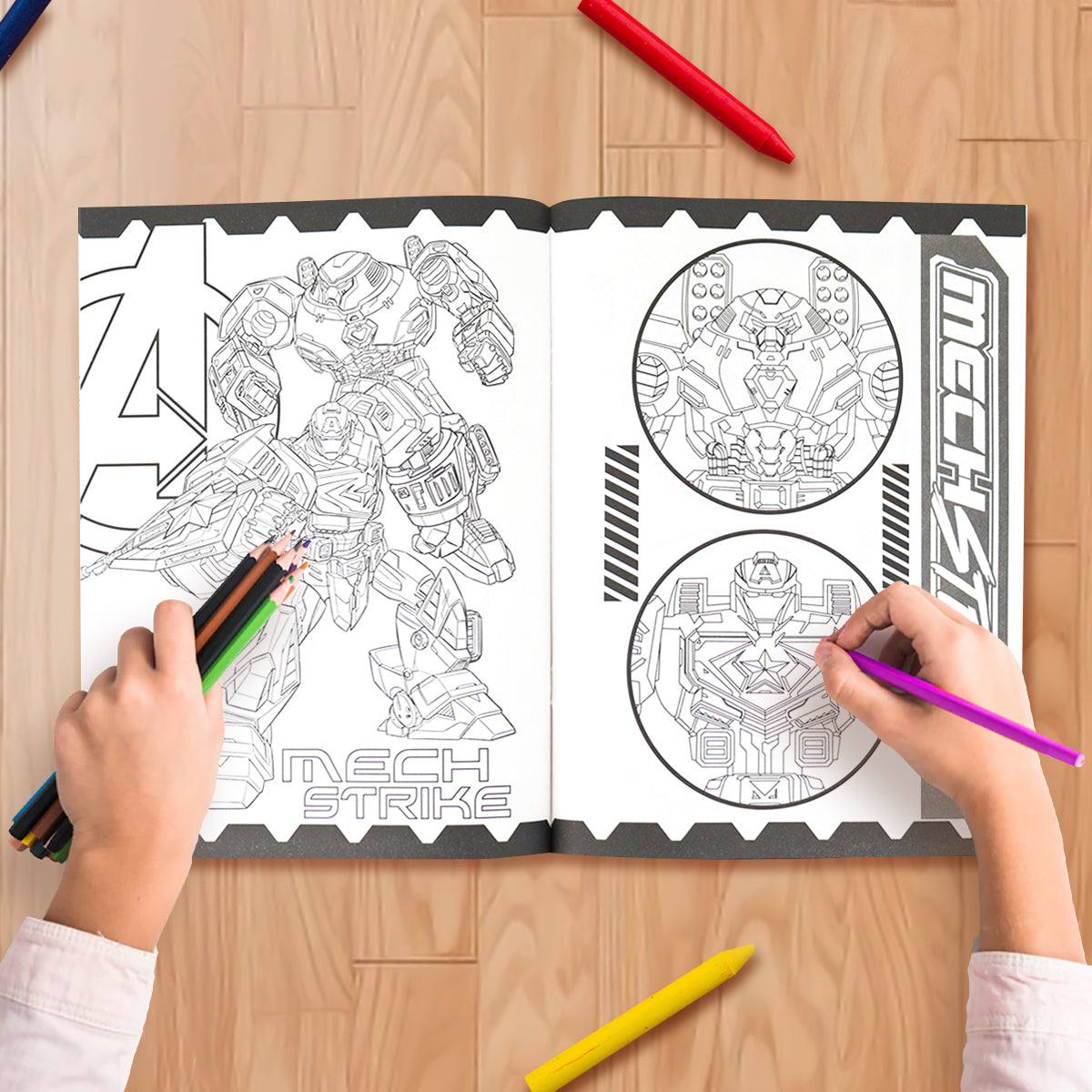 Avengers, Libro para Colorear