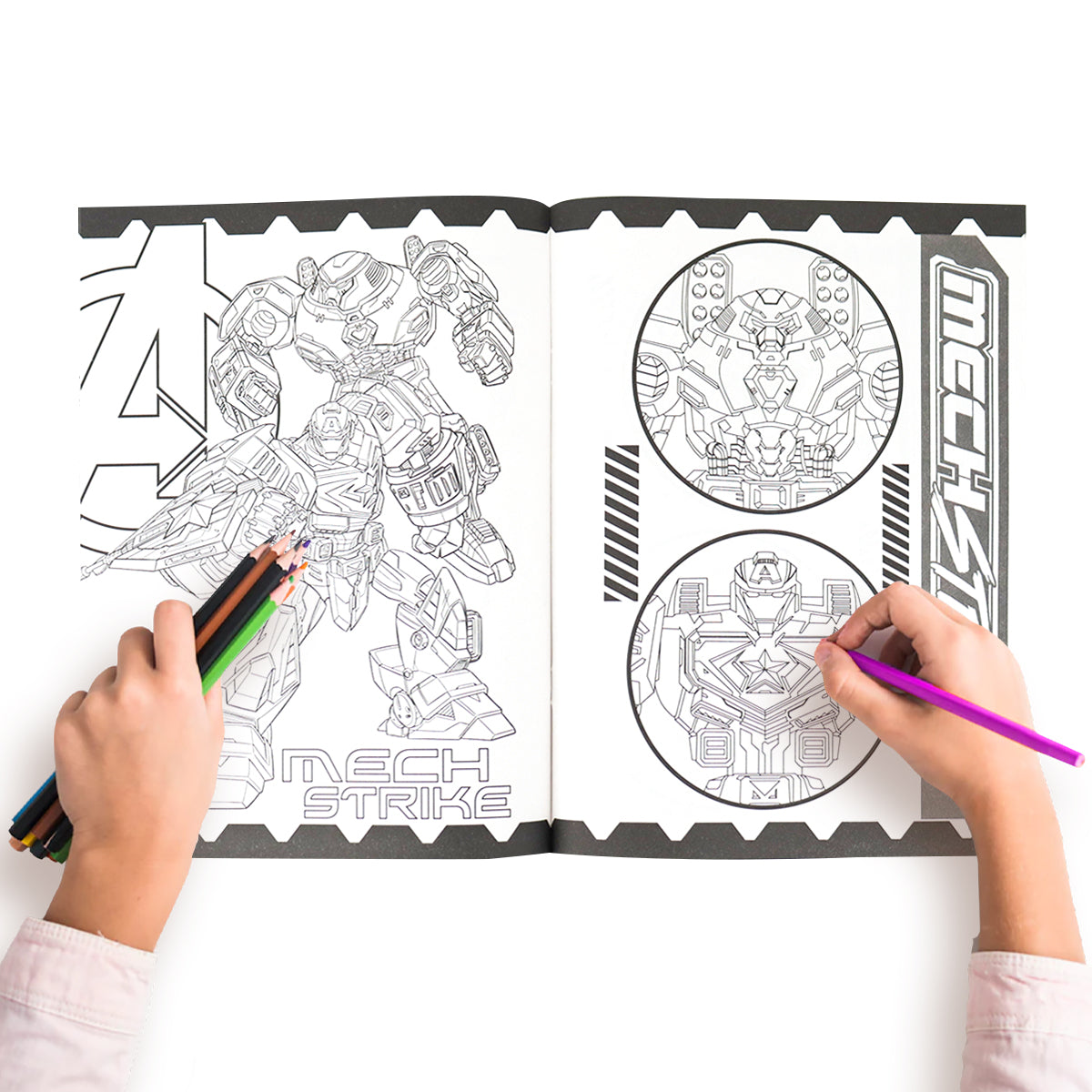 Avengers, Libro para Colorear