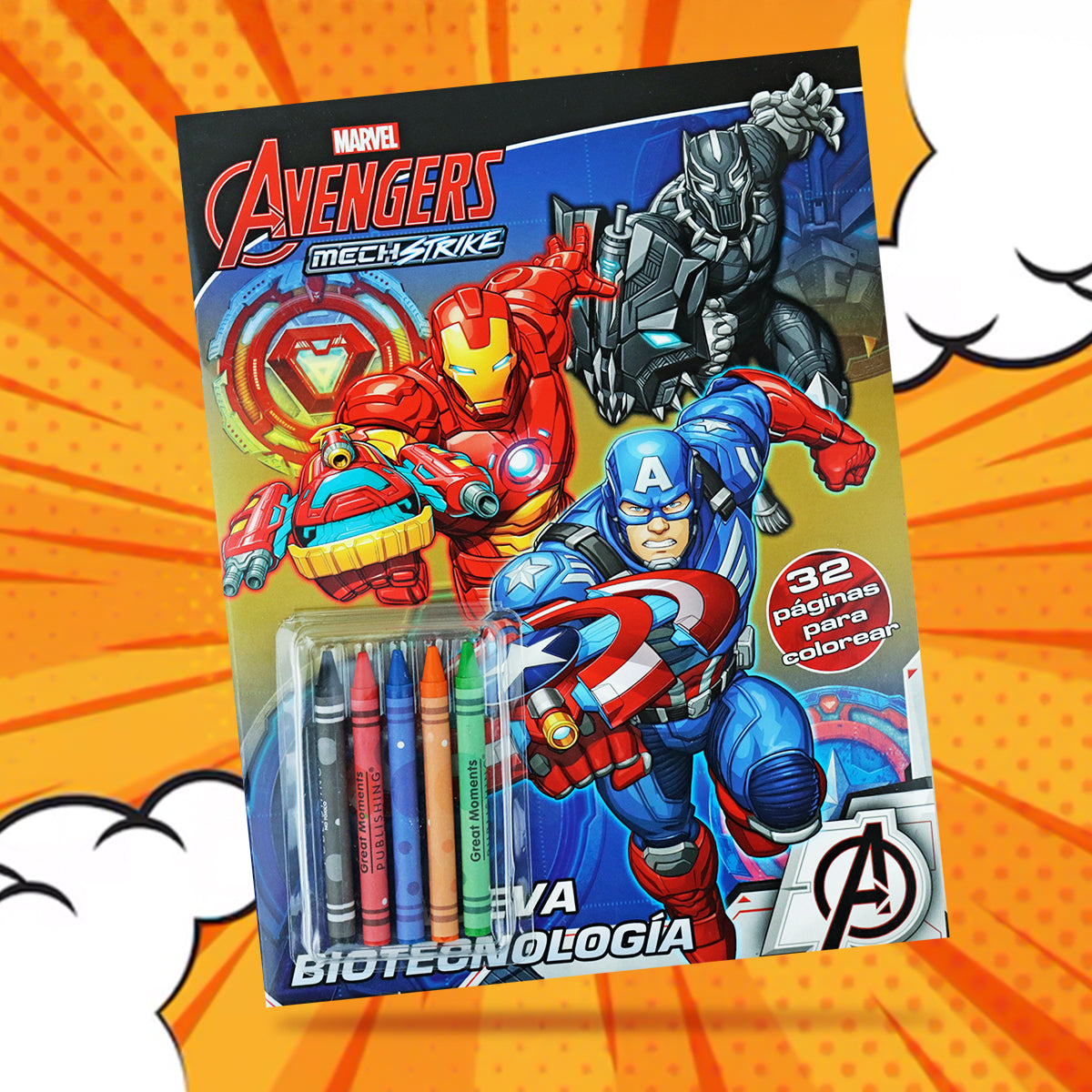 Avengers, Libro para Colorear