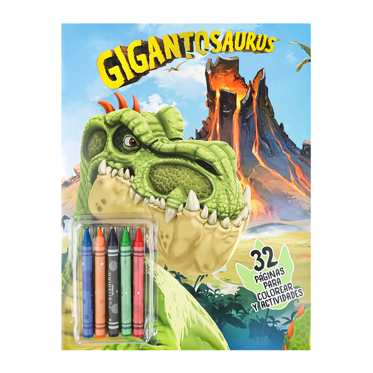 Gigantosaurus, Libro para Colorear