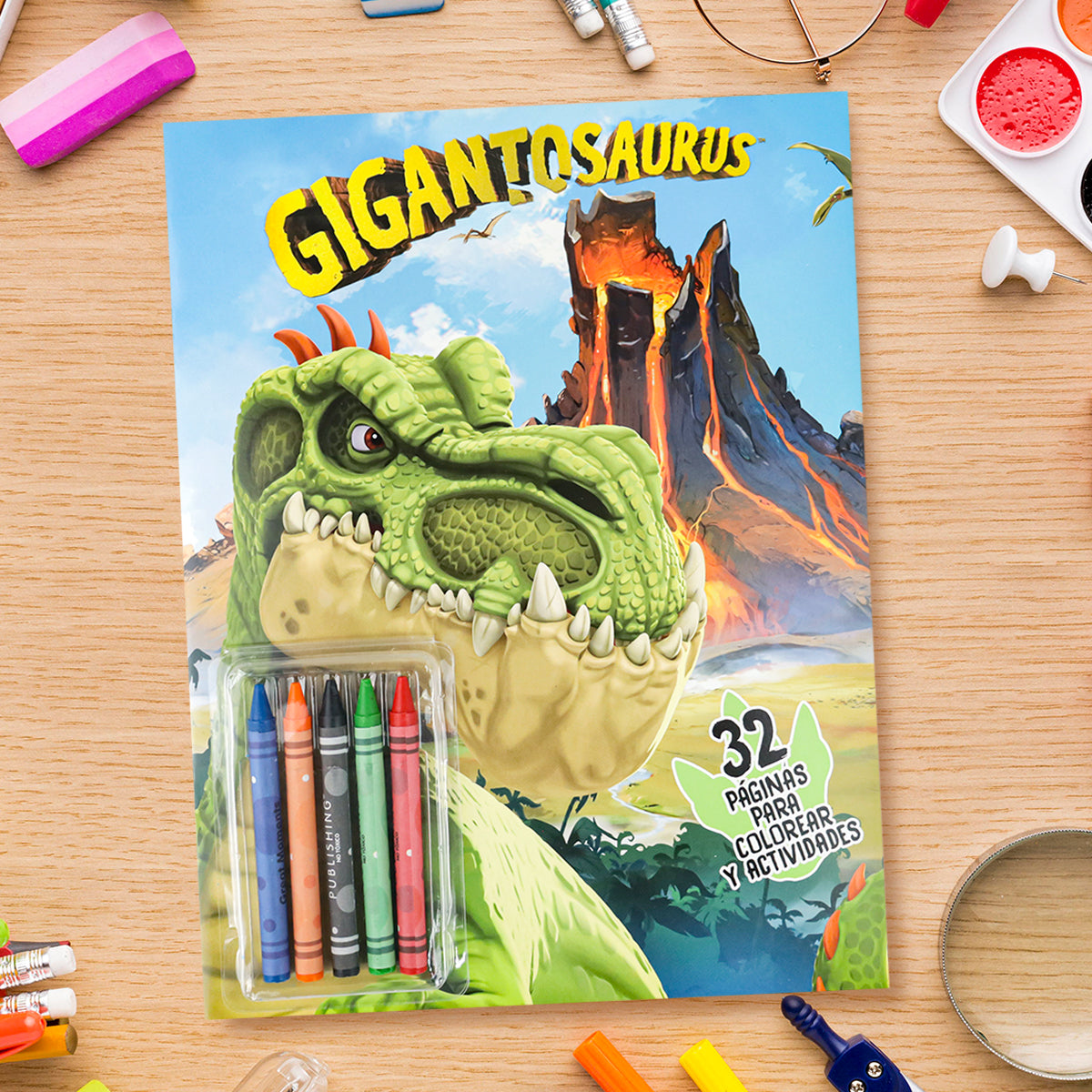 Gigantosaurus, Libro para Colorear