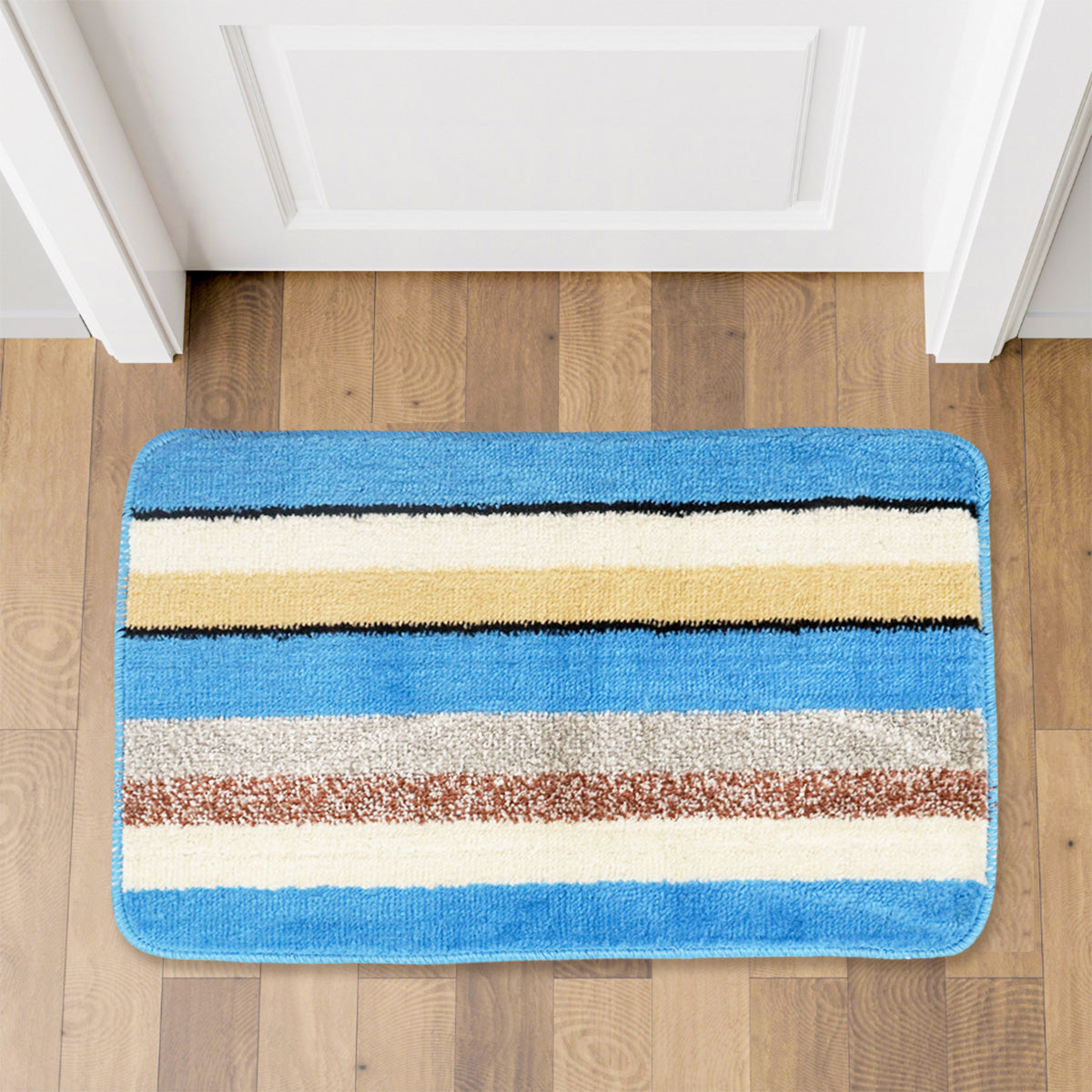 Tapete Decorativo con Diseño de Líneas color Azul 37x57cm