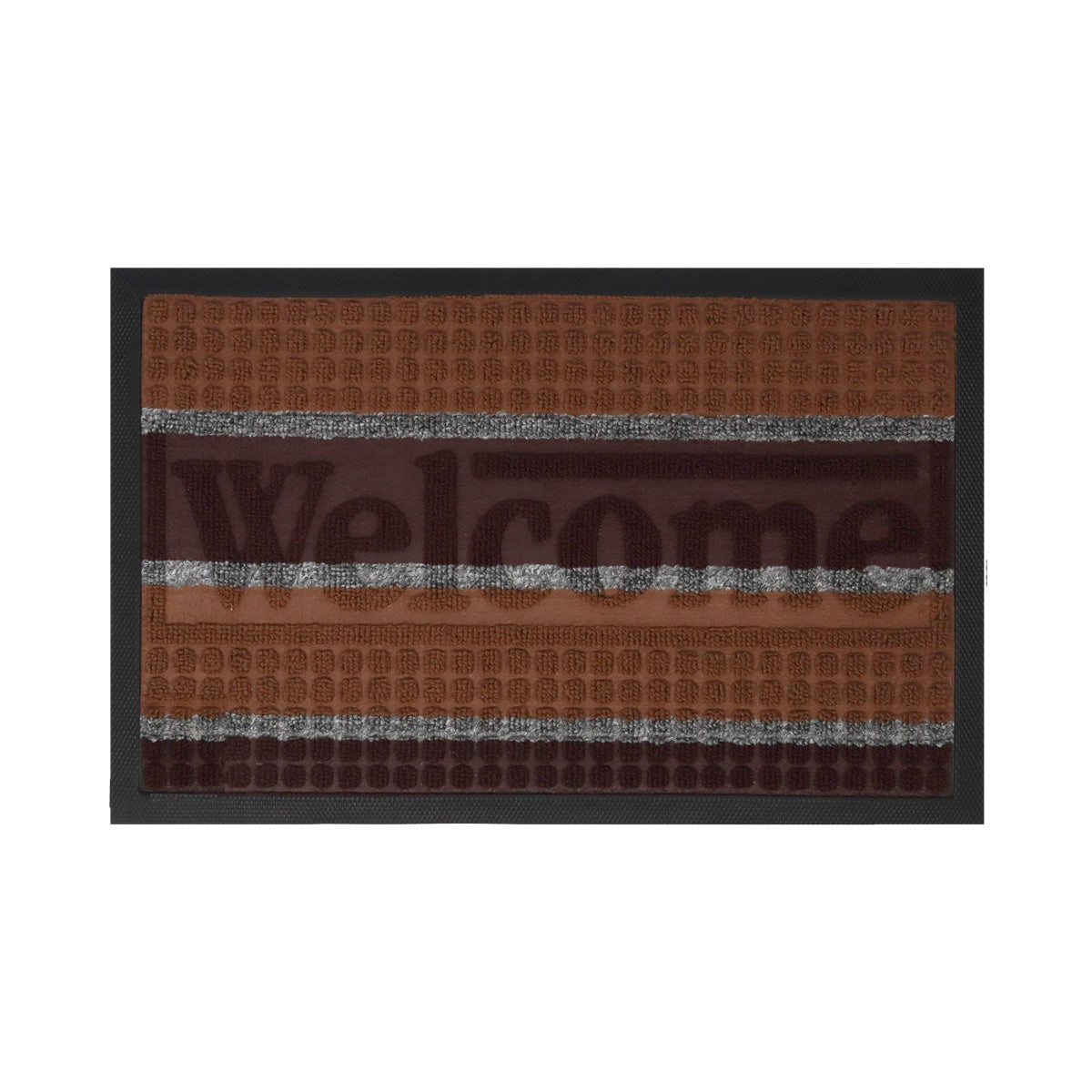 Tapete Decorativo con Diseño de Líneas color Café 35x55cm