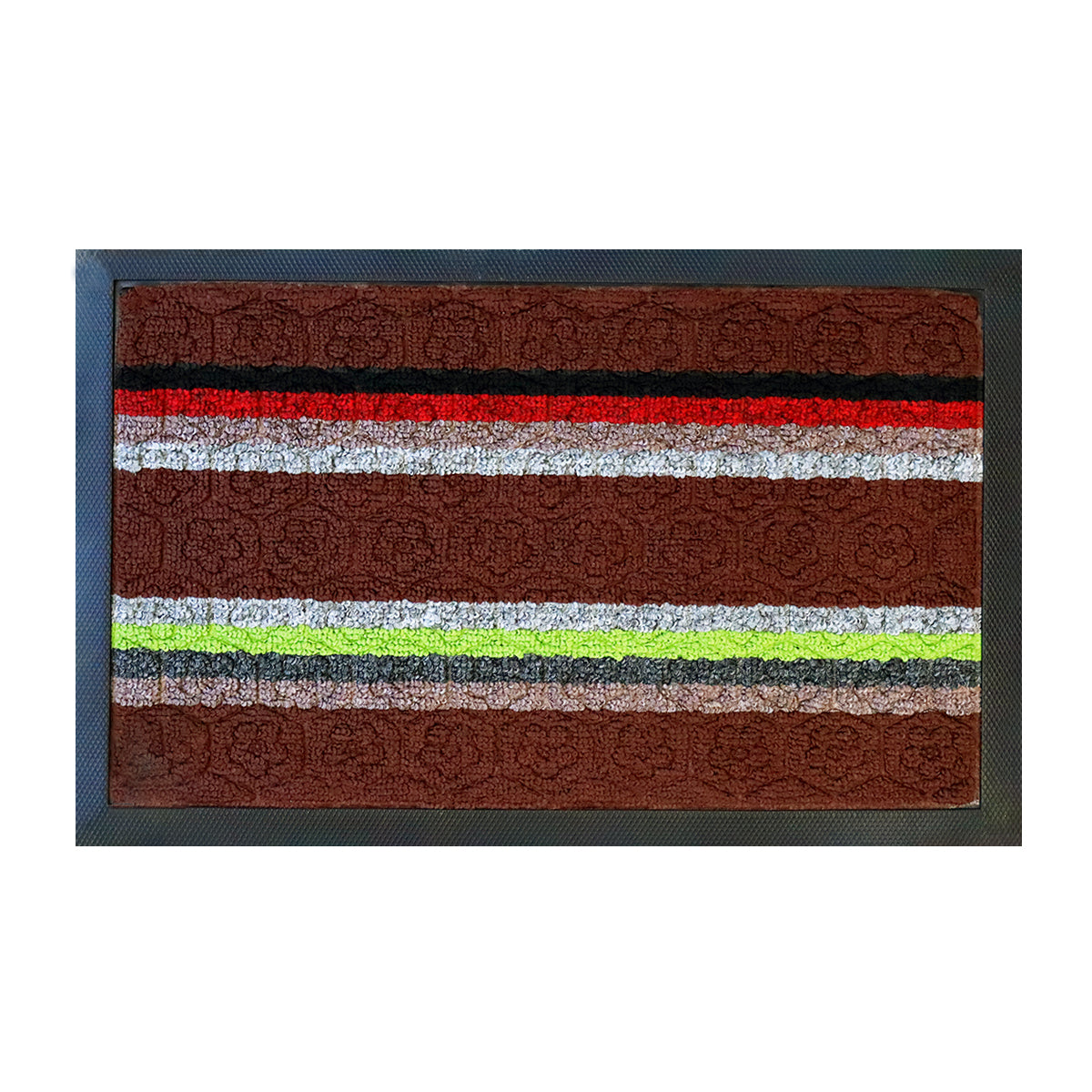 Tapete Decorativo color Café con Diseño de Líneas 35x55cm