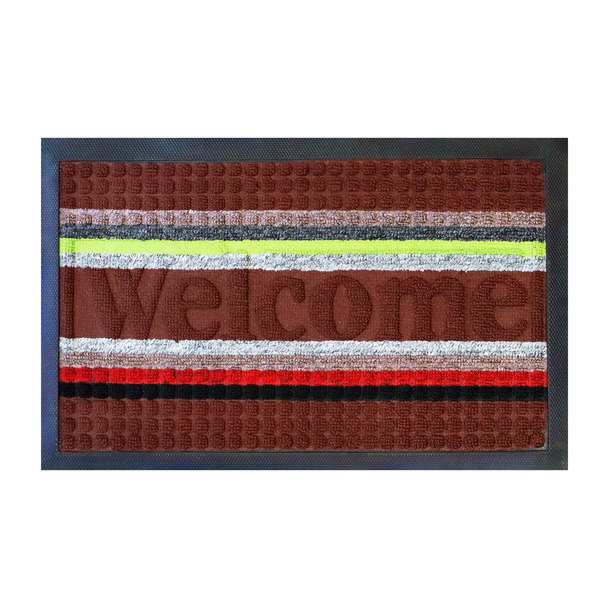 Tapete Decorativo color Café con Diseño de Líneas 35x55cm