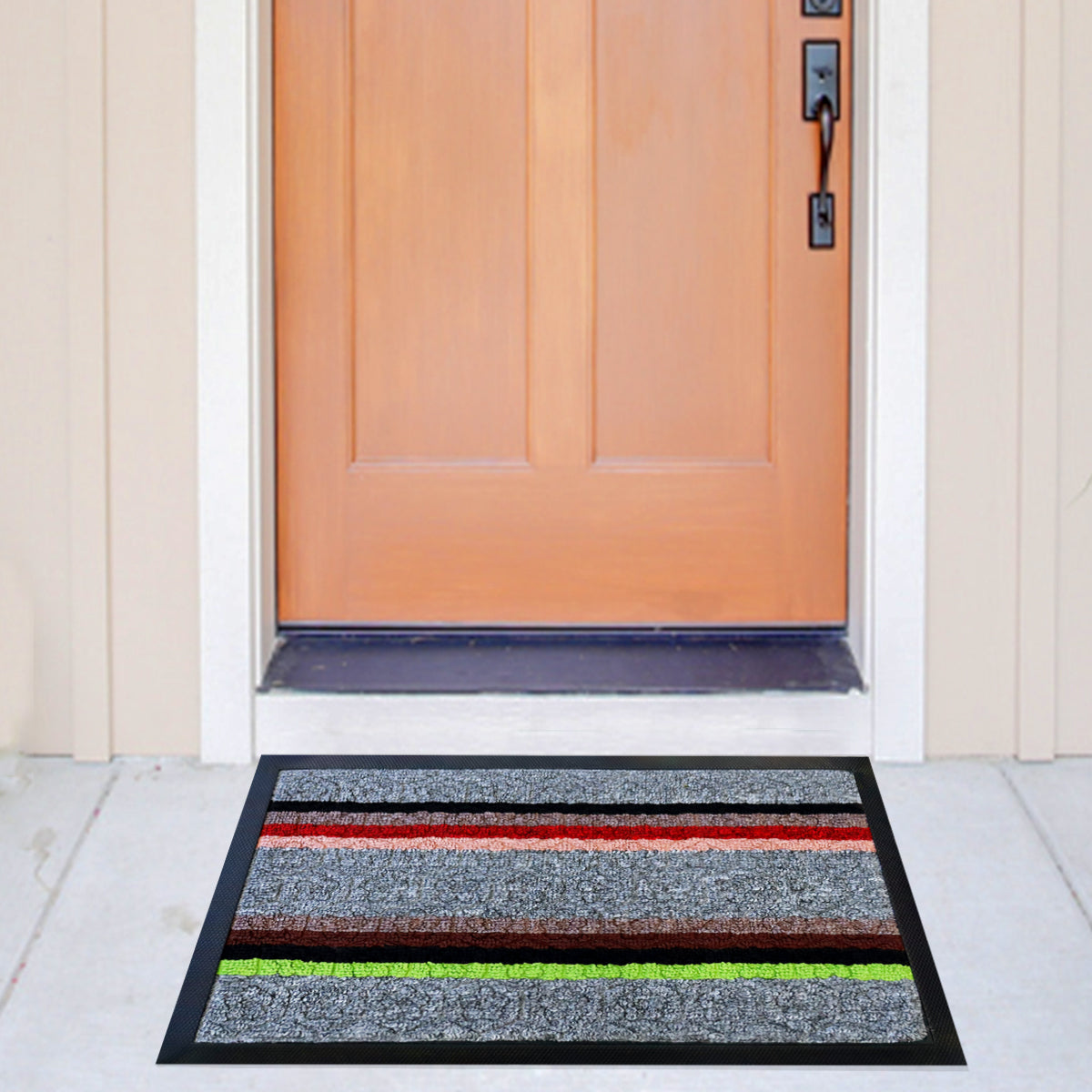 Tapete Decorativo color Gris con Diseño de Líneas 35x55cm