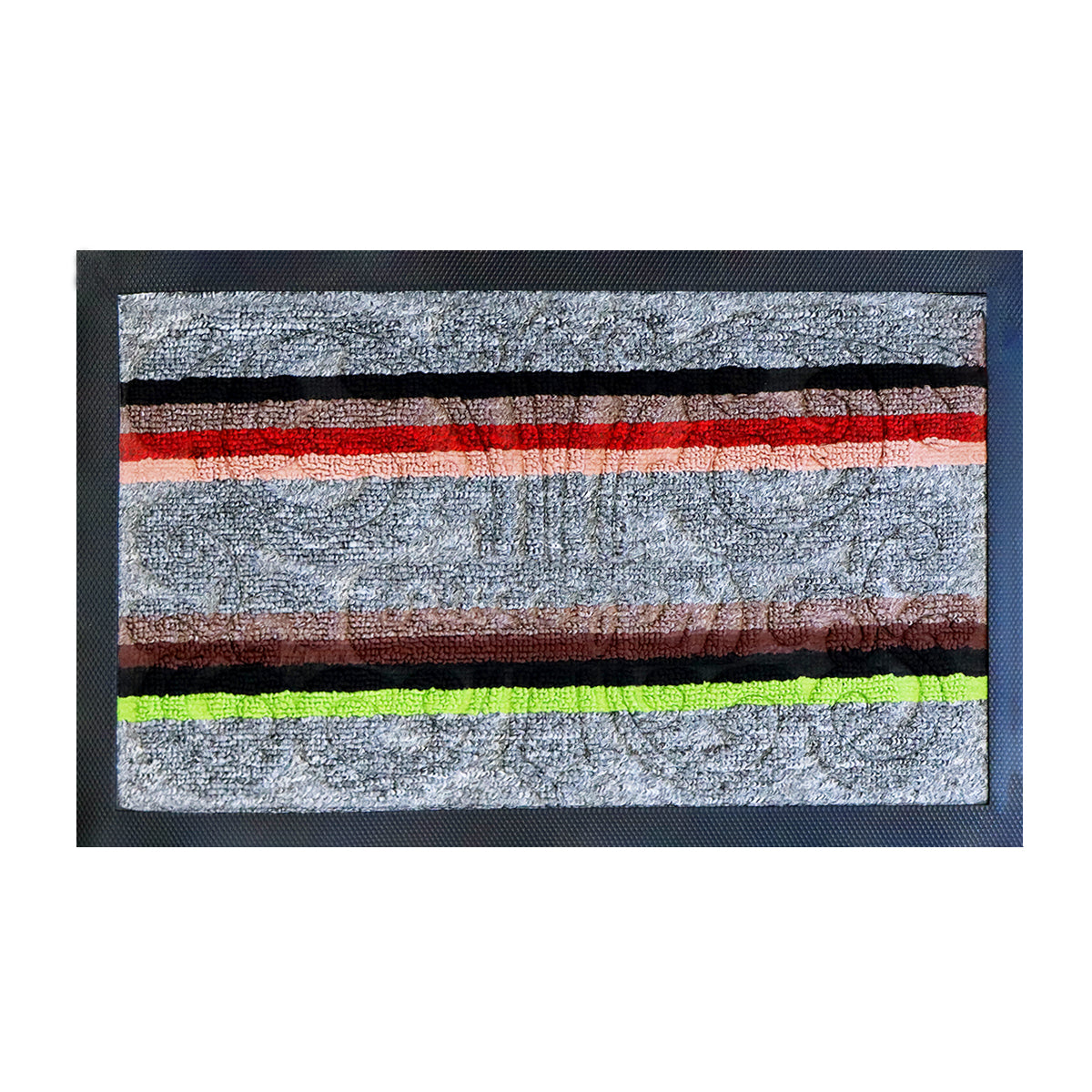 Tapete Decorativo color Gris con Diseño de Líneas 35x55cm