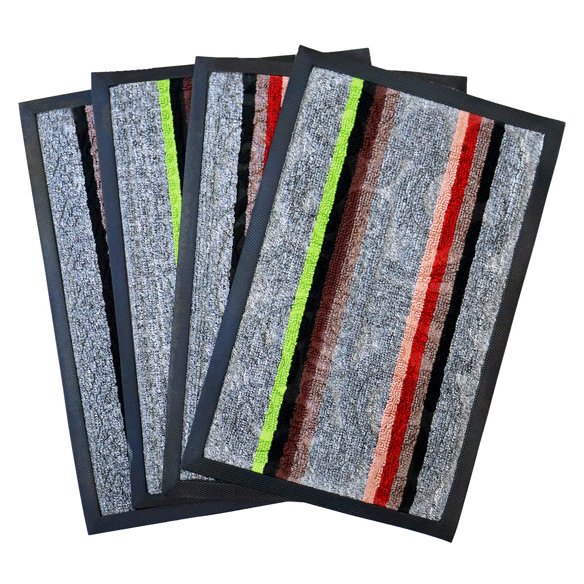 Tapete Decorativo color Gris con Diseño de Líneas 35x55cm