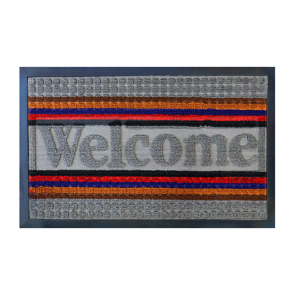 Tapete Decorativo color Gris con Diseño de Líneas 35x55cm