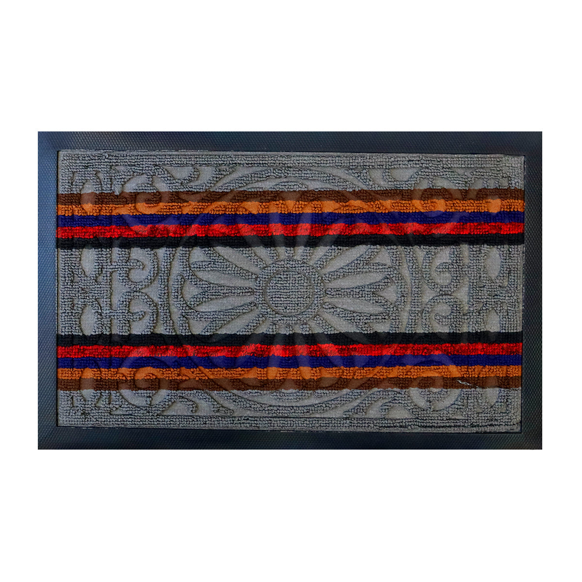 Tapete Decorativo color Gris con Diseño de Líneas 35x55cm