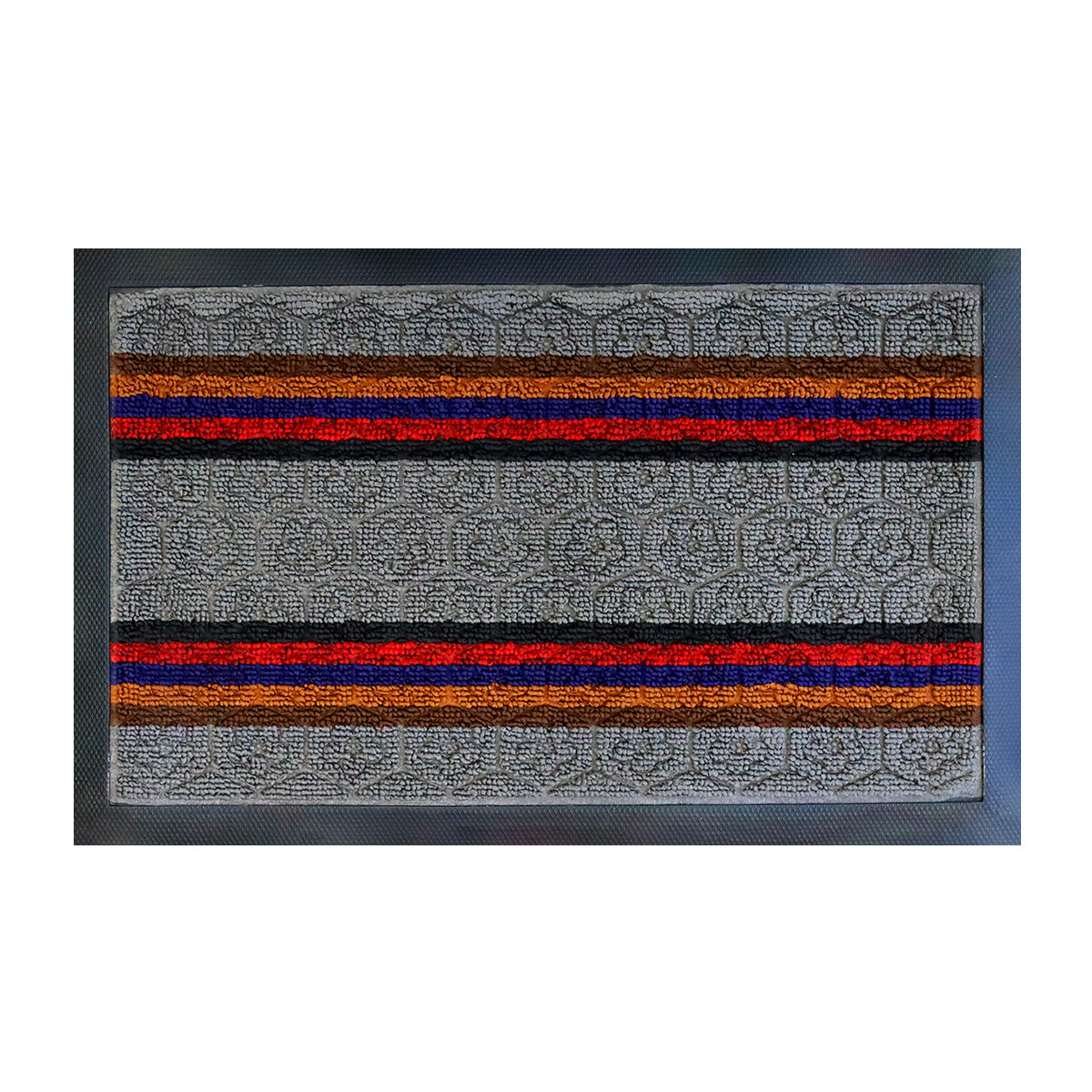 Tapete Decorativo color Gris con Diseño de Líneas 35x55cm