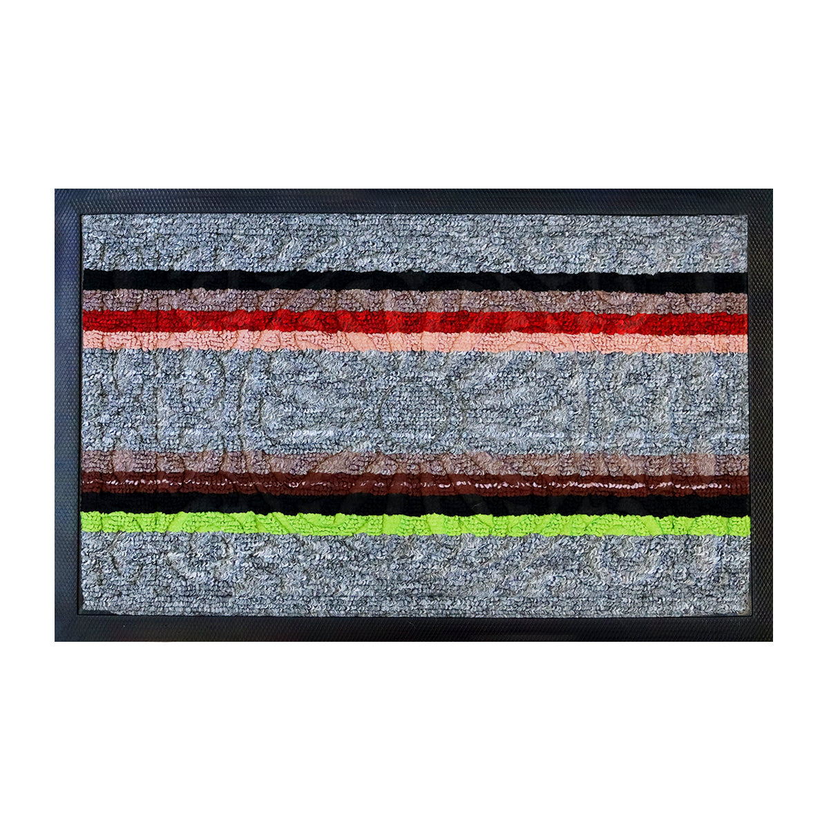 Tapete Decorativo color Gris con Diseño de Líneas 35x55cm