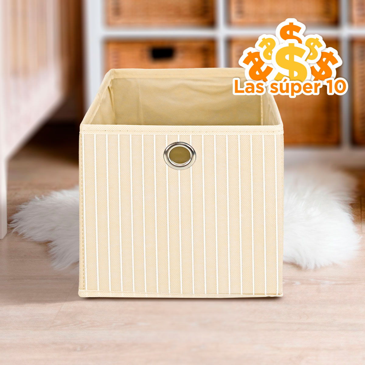 Inkanto Caja Organizadora Non Woven Multiusos con diseño