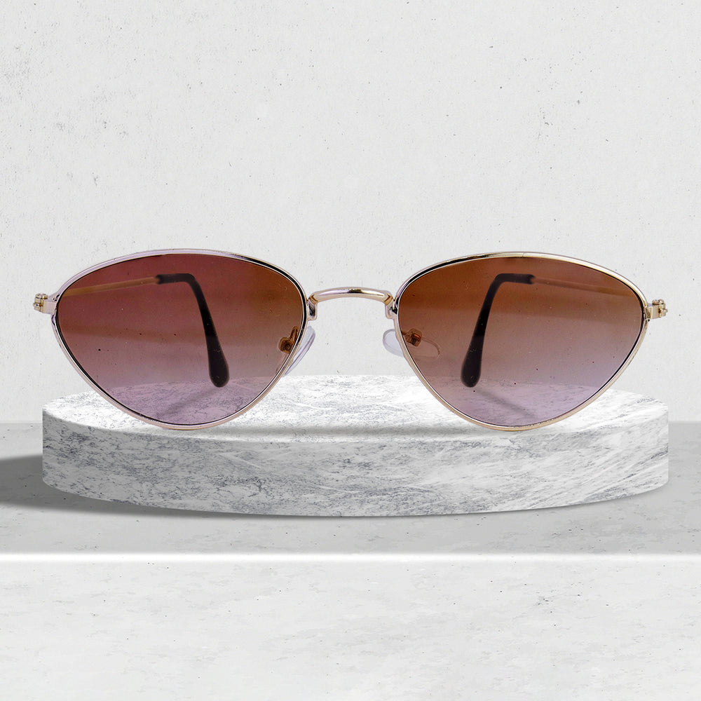 Lente de Sol Unisex color Café