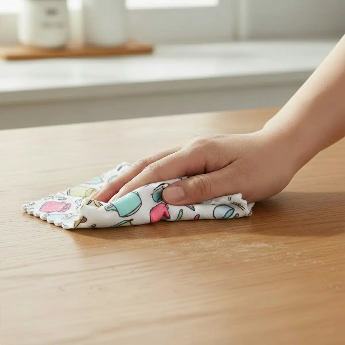 Set de Trapos, Microfibra, Diseño Utensilios