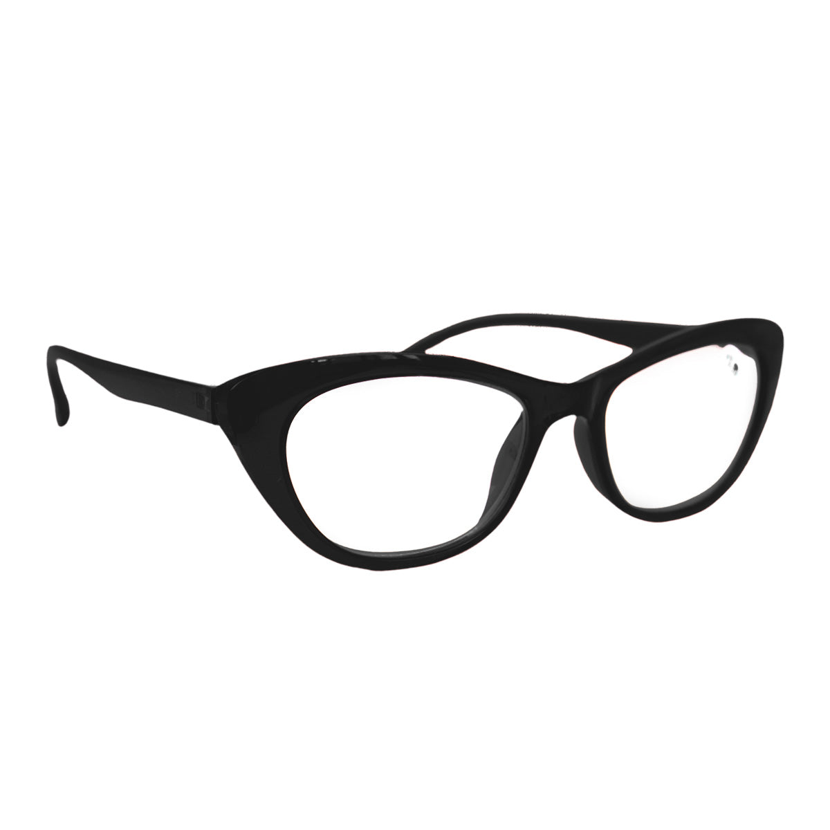 Lentes de Lectura, Forma Cat Eye, Color Negro, +3.50