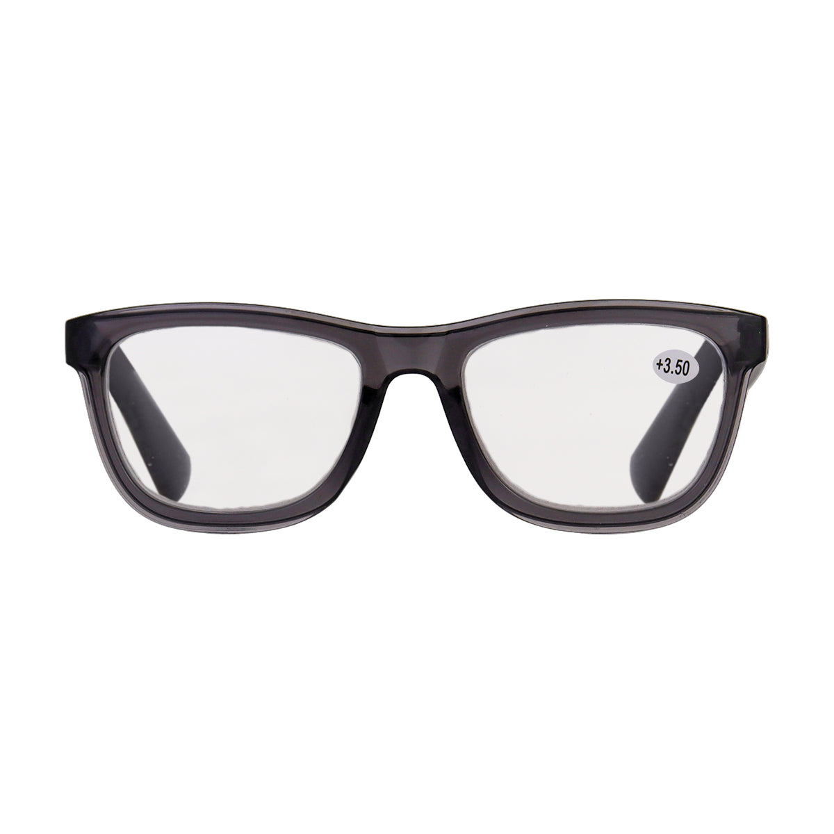 Lentes de Armazón Rectangular color Negro, 3.50 de Dioptría