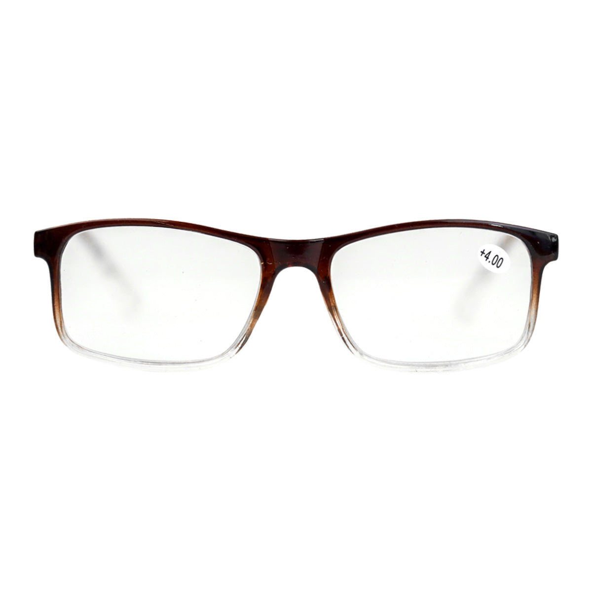 Lentes de Lectura, Forma Cuadrada, Degradado, +4.00
