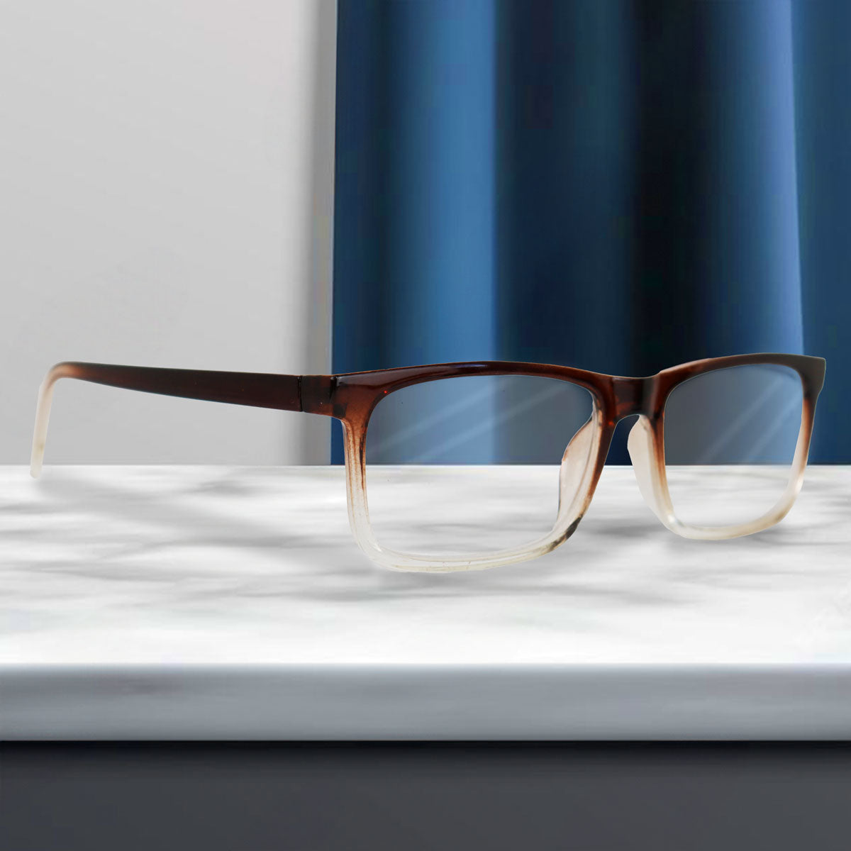 Lentes de Lectura, Forma Rectangular, Bicolor, +3.00