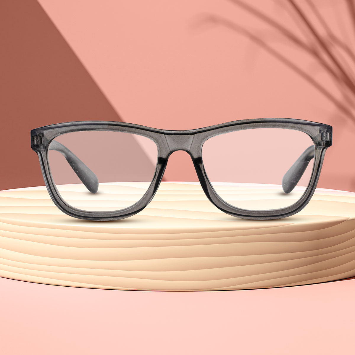 S&S Lentes de Lectura color Negro Claro con Graduación de 3.00 Dioptrías