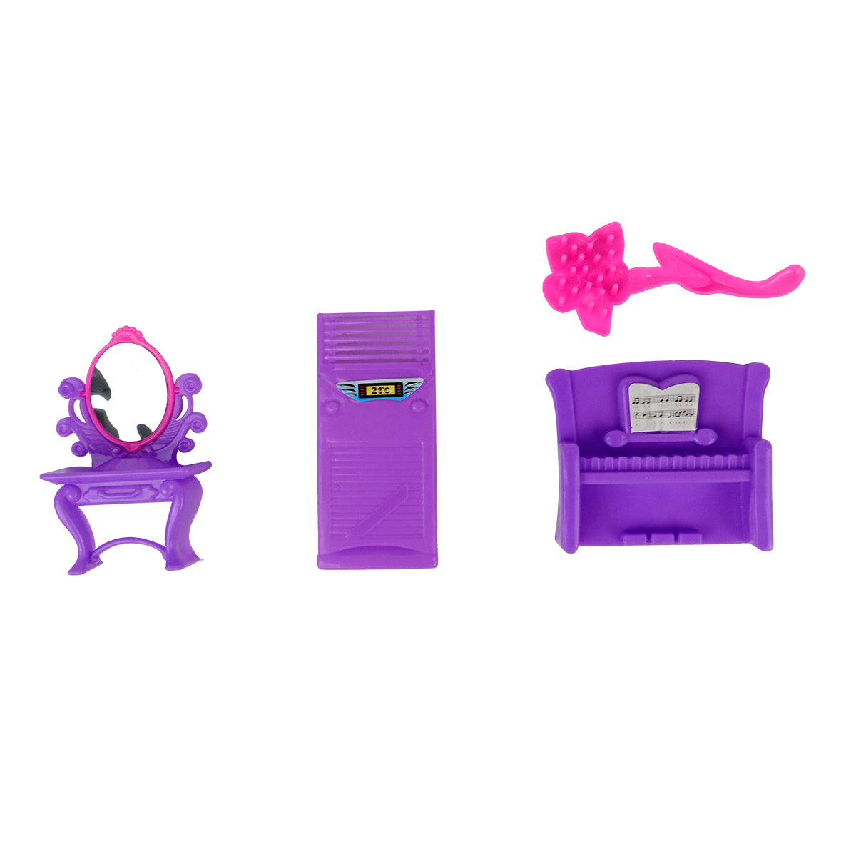 Set de Casa de Muñecas, color Rosa