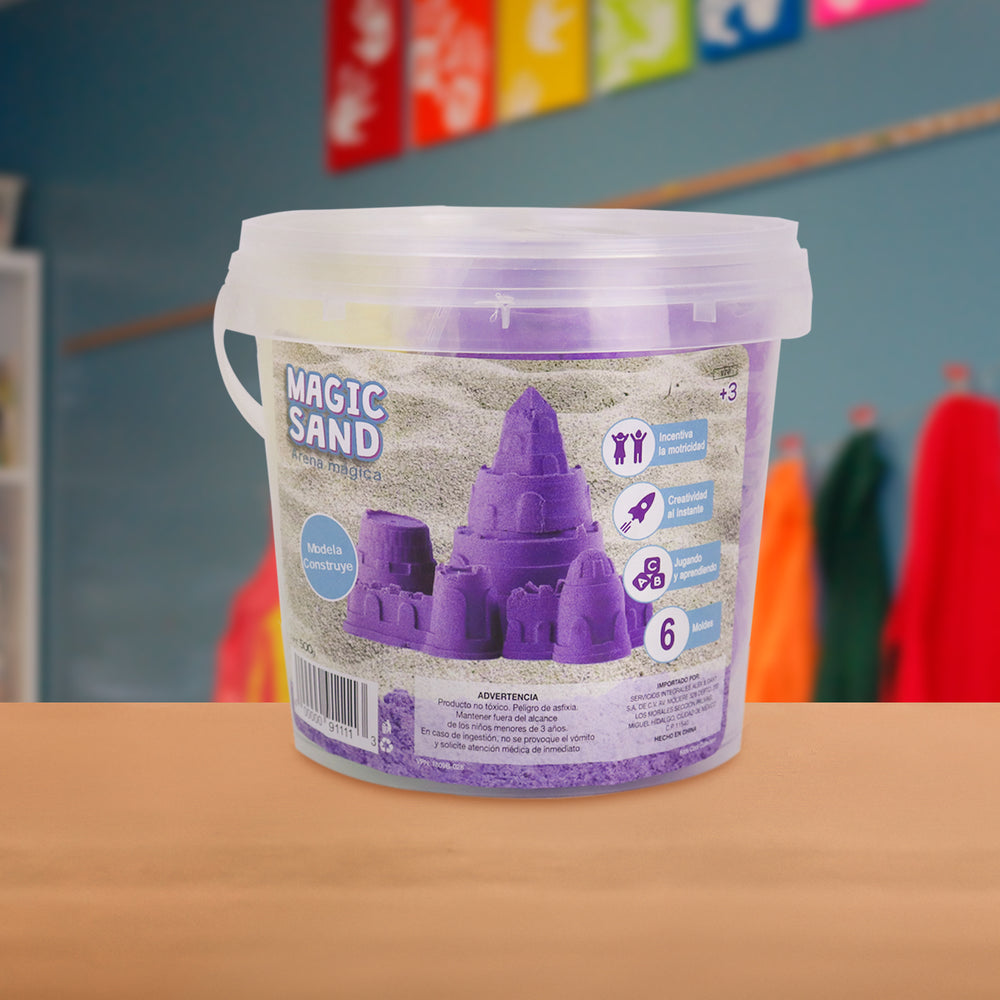 Cubeta de Arena Mágica para Niños