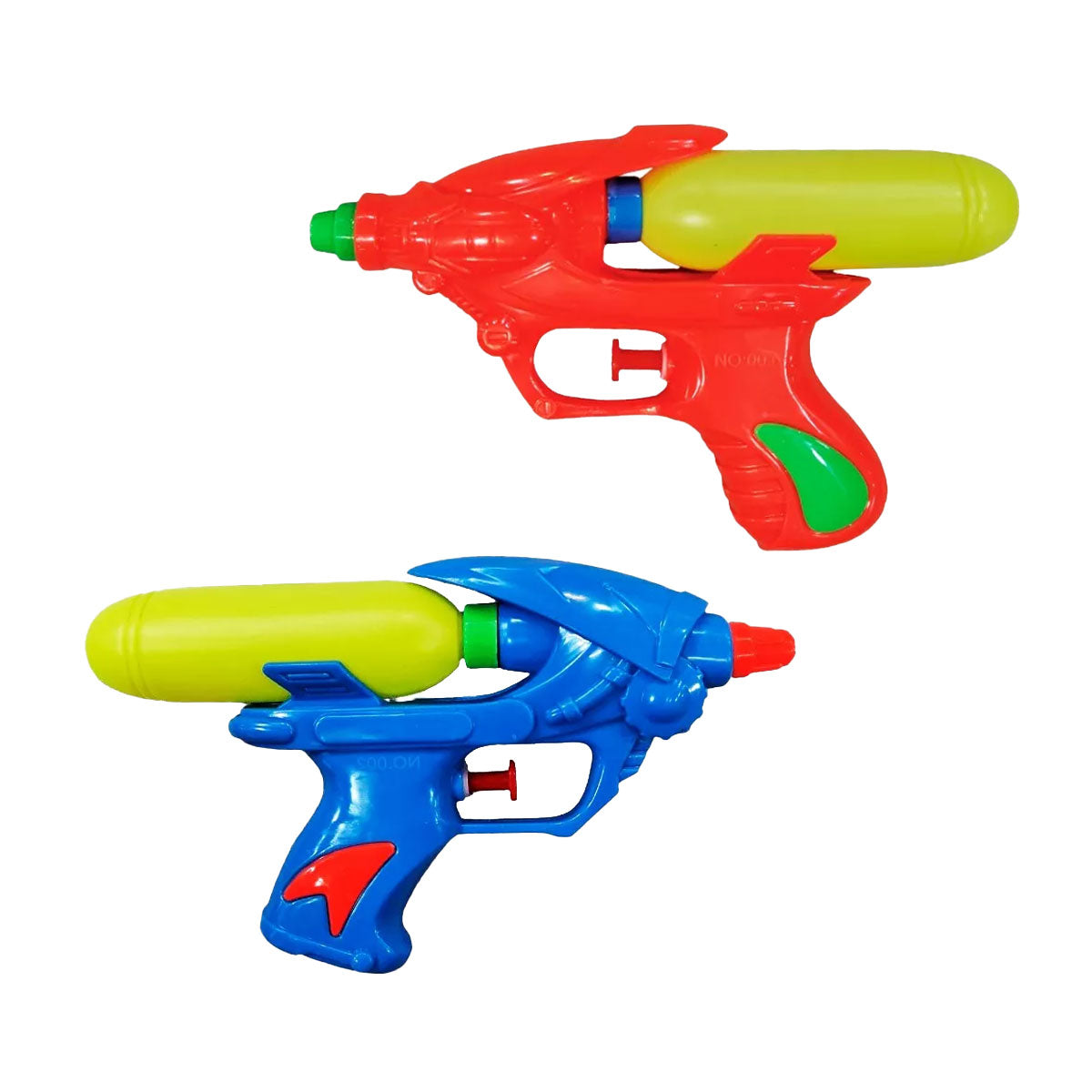 Set de 2 Pistolas de Agua para Niños, color Azul con Naranja