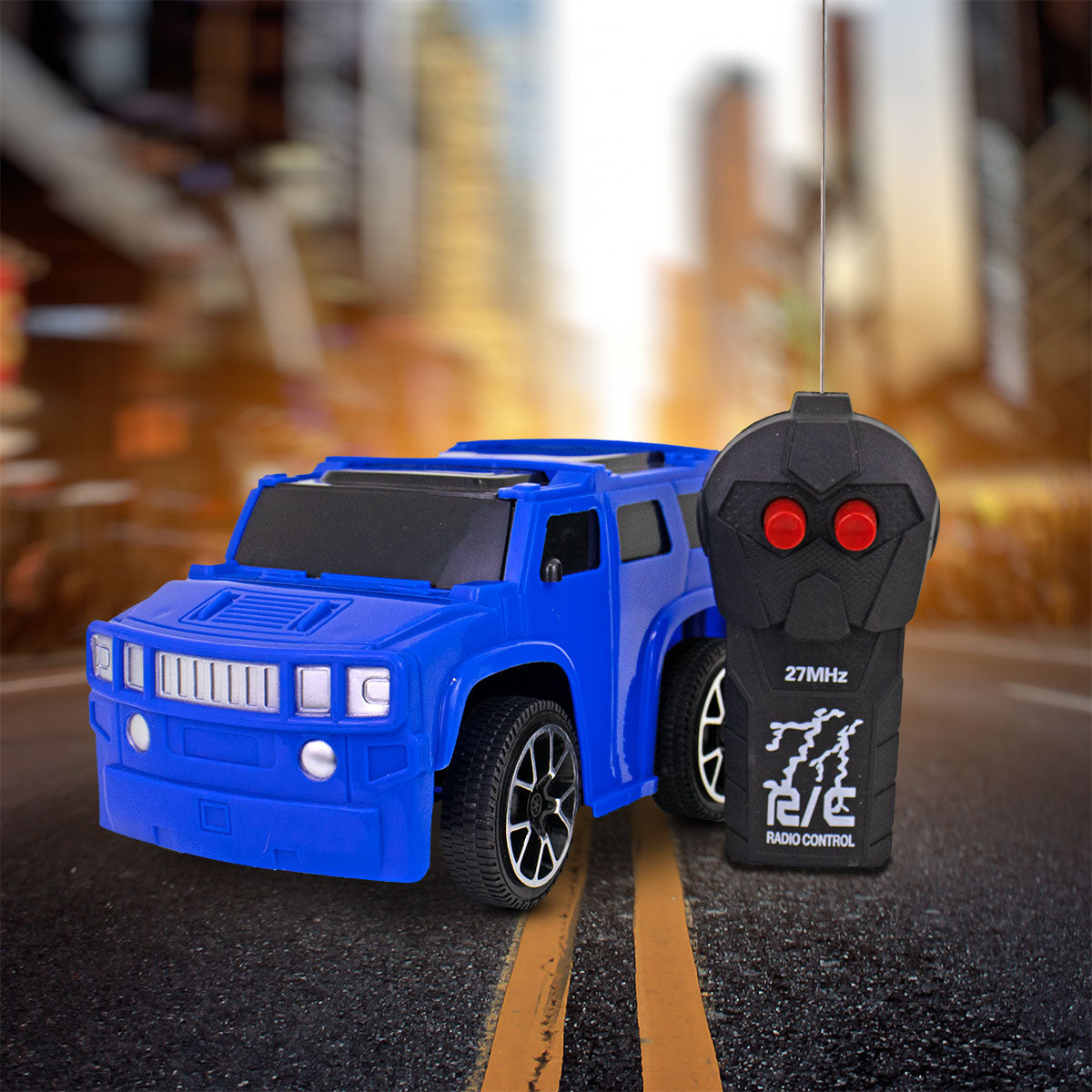 Mini Camioneta color Azul de Control Remoto para Niños